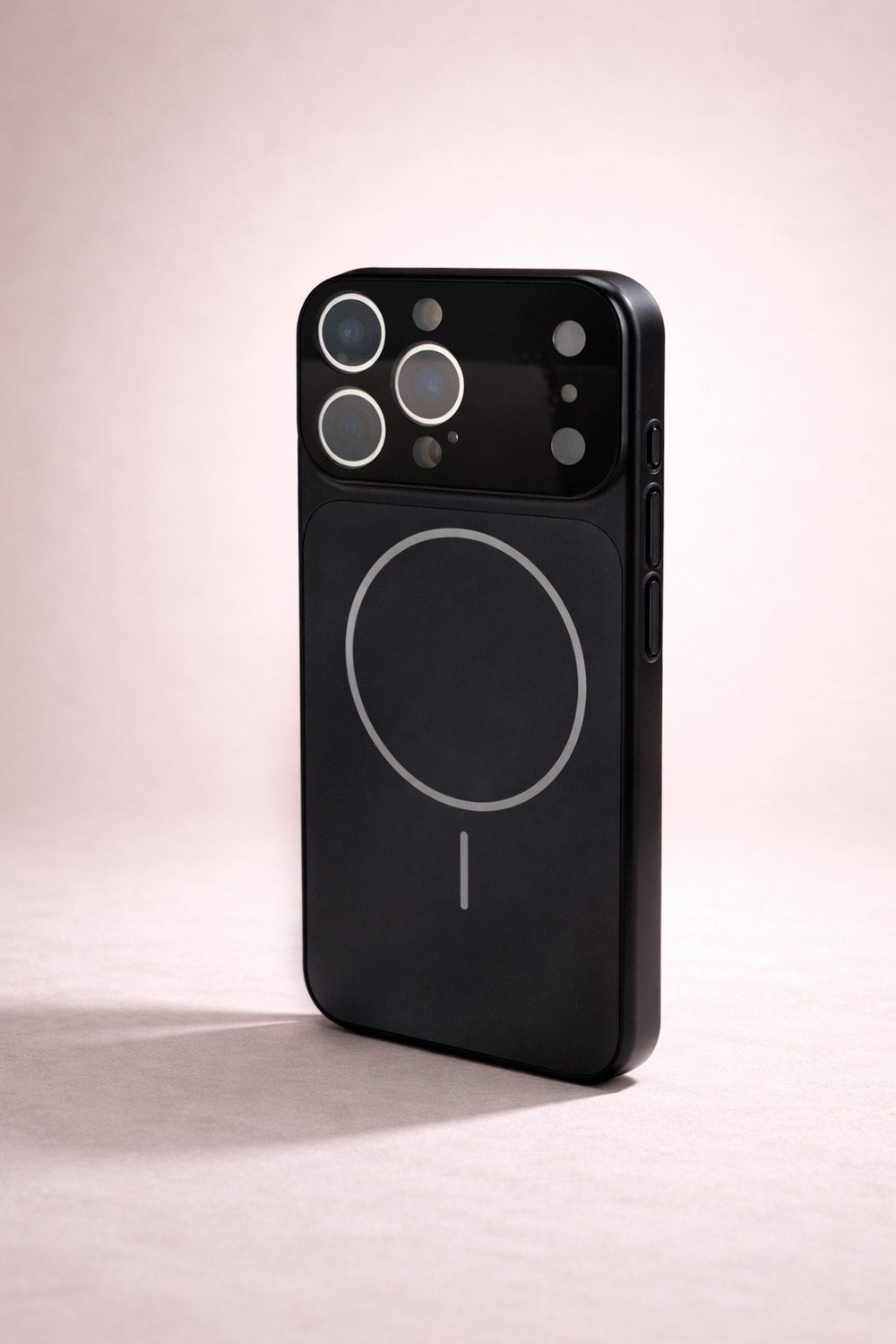 iPhone 16 Pro Max Uyumlu Kamera Korumalı Magsafe Wireless Şarj Özellikli Full Glass Arka Kapak