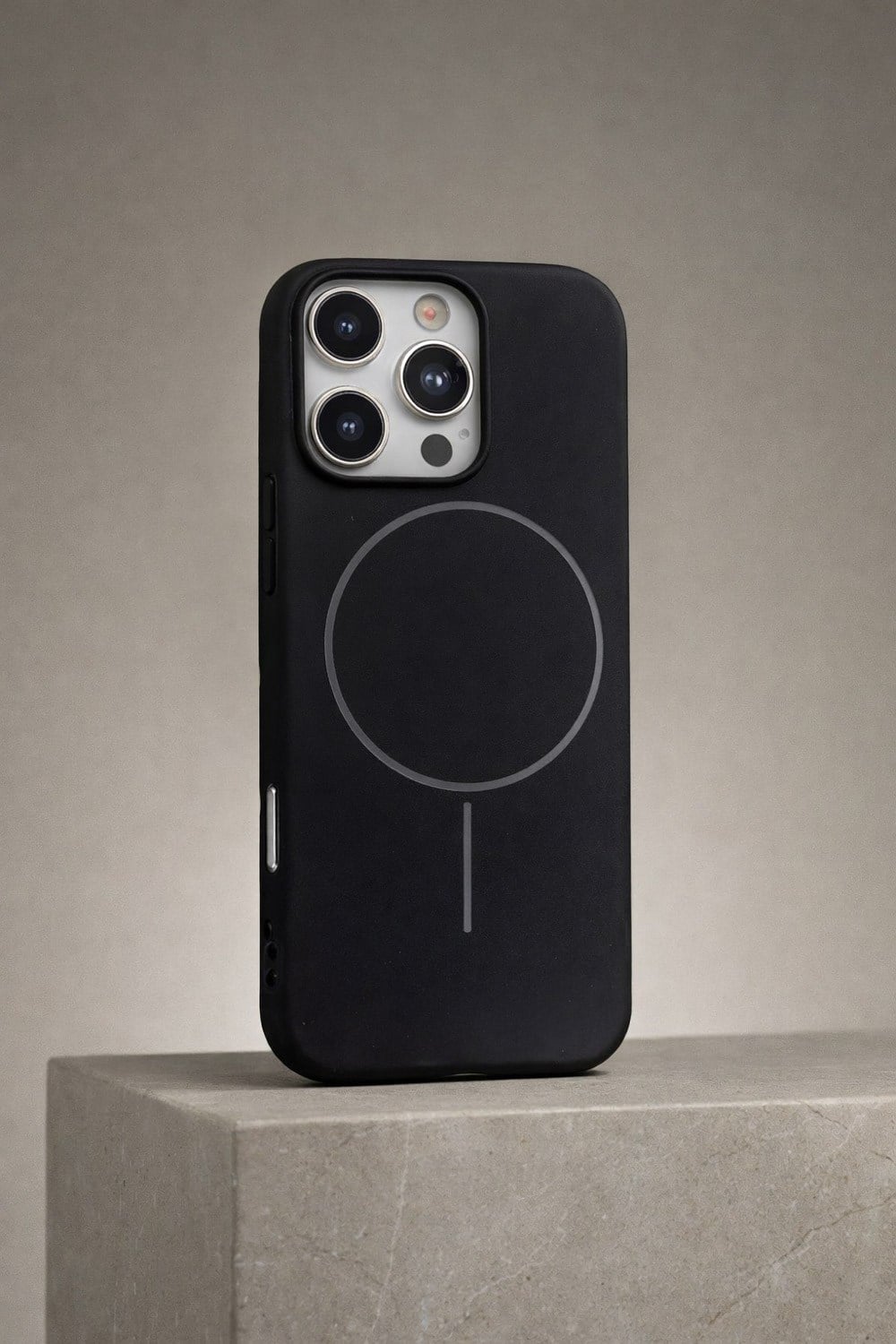 iPhone 16 Pro  Uyumlu İçi Kadife Magsafe Wireless Şarz Özellikli Telefon Kılıfı