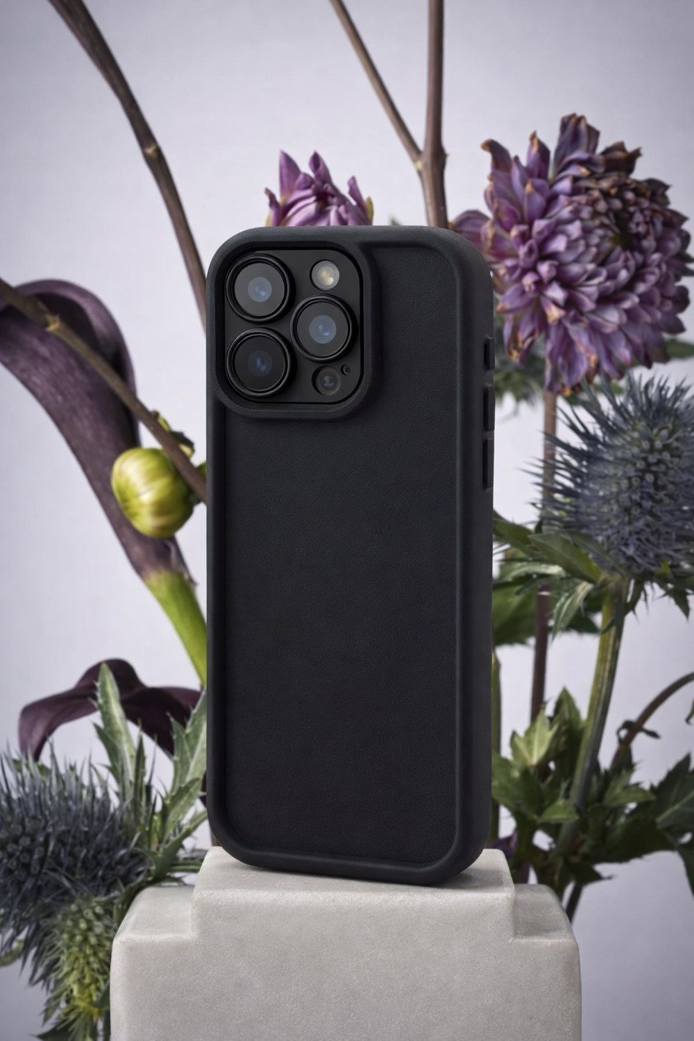 iPhone 16 PRO Uyumlu Kamera Çıkıntılı Mat Silikon Telefon Kılıfı