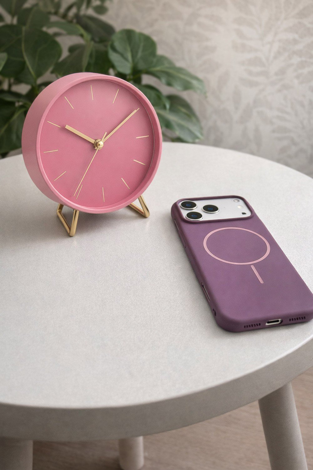 iPhone 17 Pro Uyumlu İçi Kadife Magsafe Wireless Şarz Özellikli Gül Kurusu Renkli Telefon Kılıfı