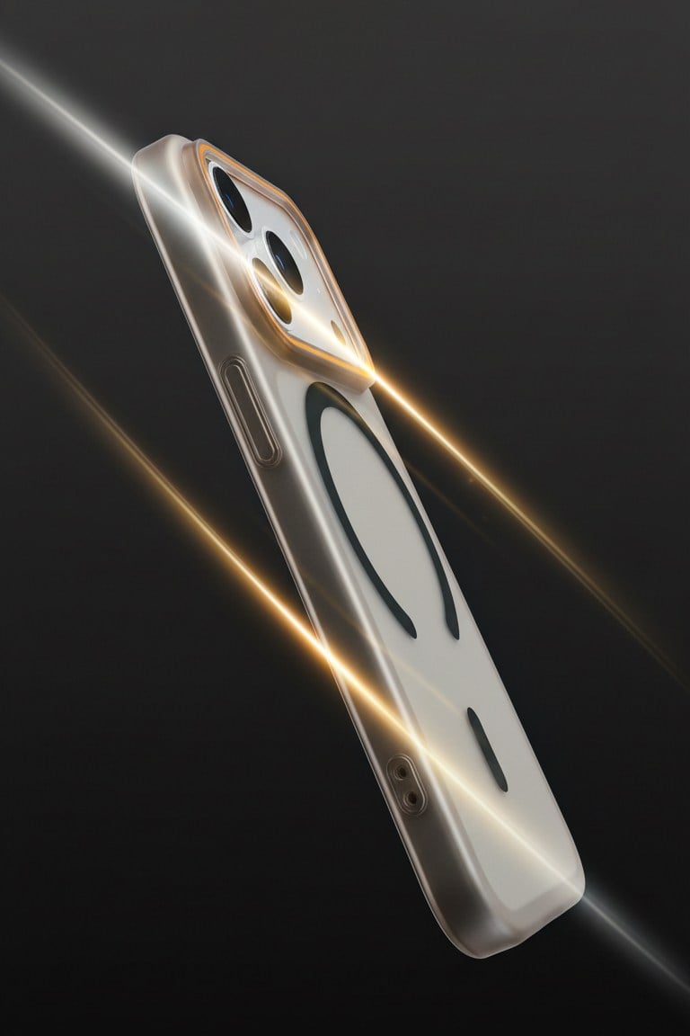 iPhone 17 Pro Uyumlu Magsafe Wireless Şarj Özellikli Mat Sert Arka Kapak Kılıf