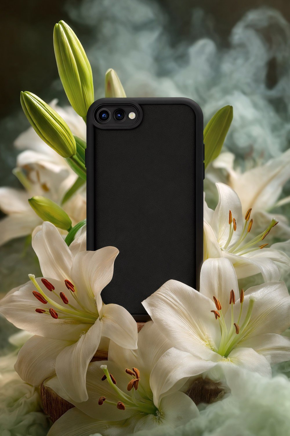 iPhone 7 Plus  Uyumlu Kamera Çıkıntılı Mat Silikon Telefon Kılıfı