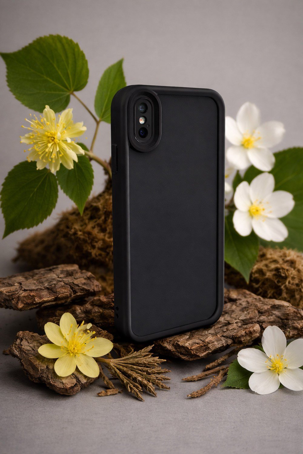 iPhone X VE İPHONE XS Uyumlu Kamera Çıkıntılı Mat Silikon Telefon Kılıfı