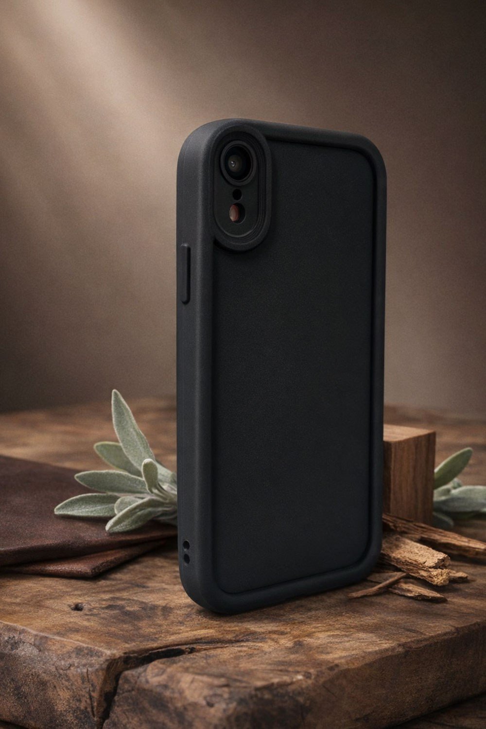 iPhone XR Uyumlu Kamera Çıkıntılı Mat Silikon Telefon Kılıfı