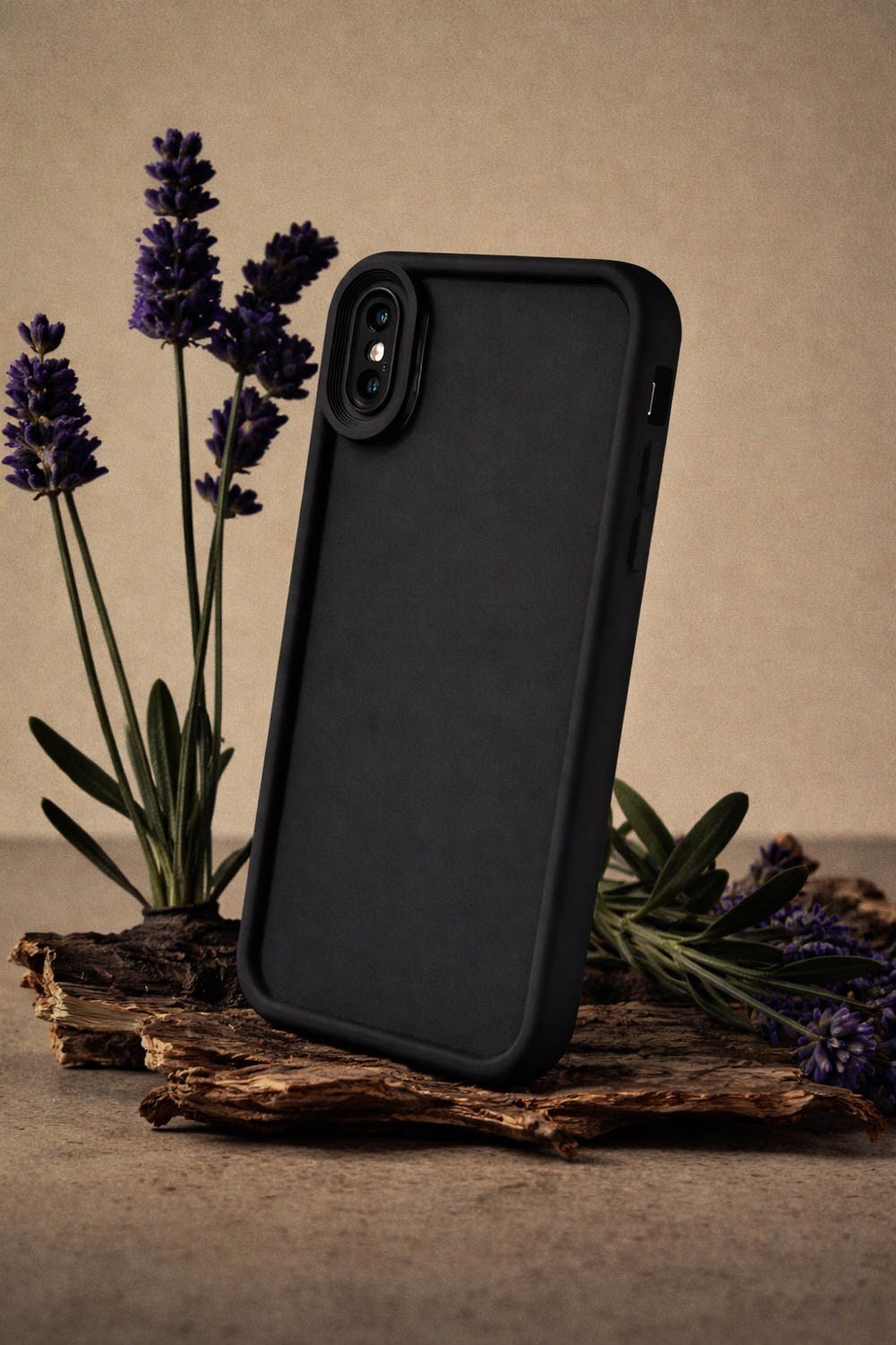 iPhone XS Max Uyumlu Kamera Çıkıntılı Mat Silikon Telefon Kılıfı
