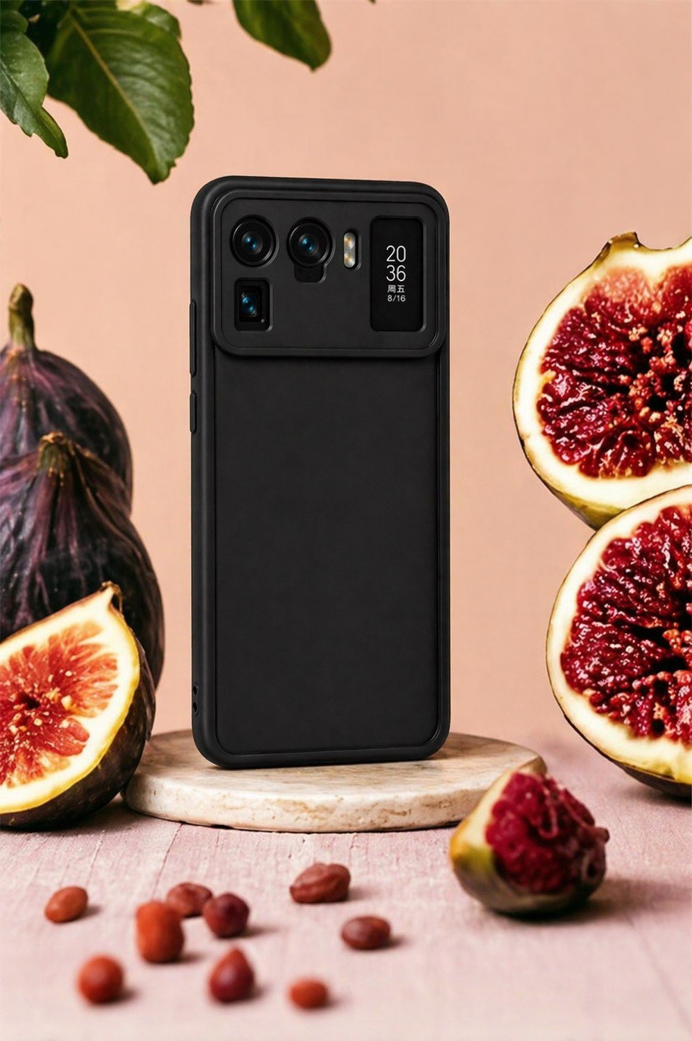 mi 11 Ultra ve mi 11 Uyumlu Kamera Çıkıntılı Mat Silikon Telefon Kılıfı