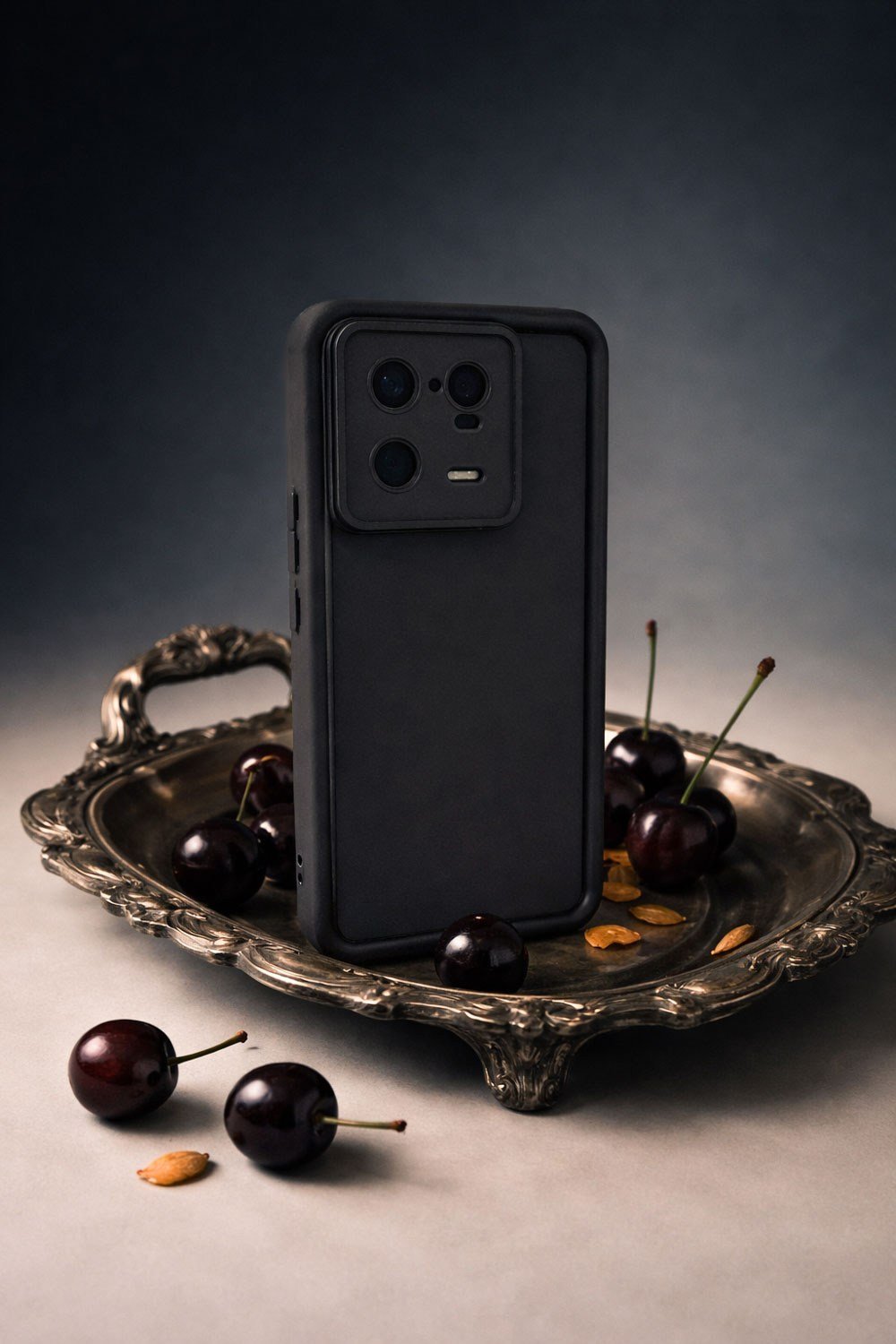 mi 13 pro Uyumlu Kamera Çıkıntılı Mat Silikon Telefon Kılıfı