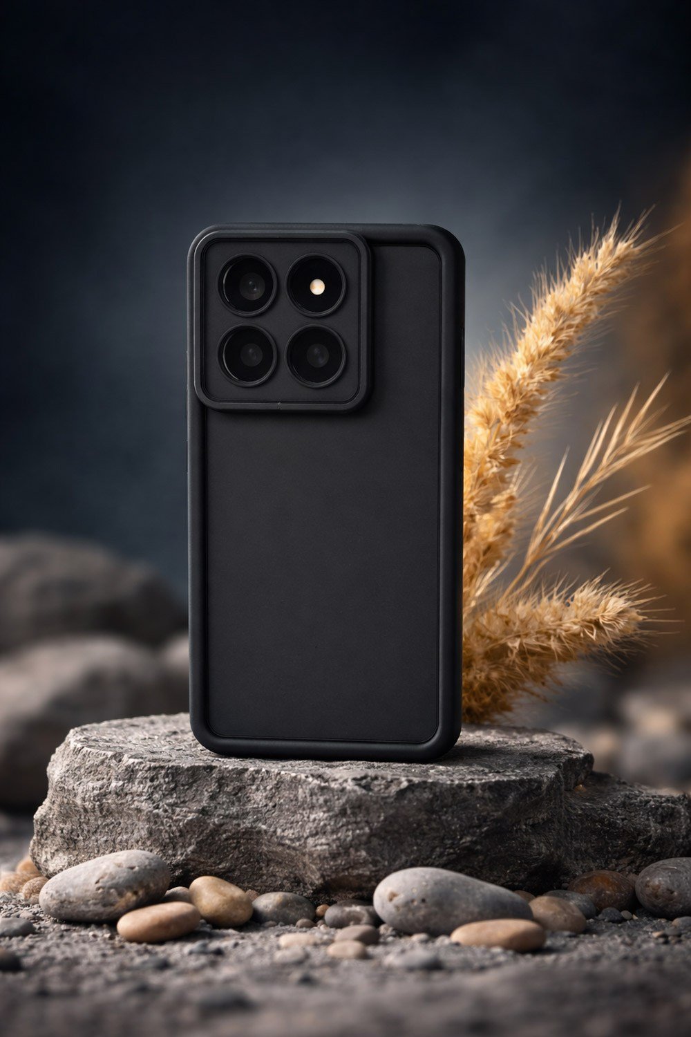mi 14T PRO Uyumlu Kamera Çıkıntılı Mat Silikon Telefon Kılıfı