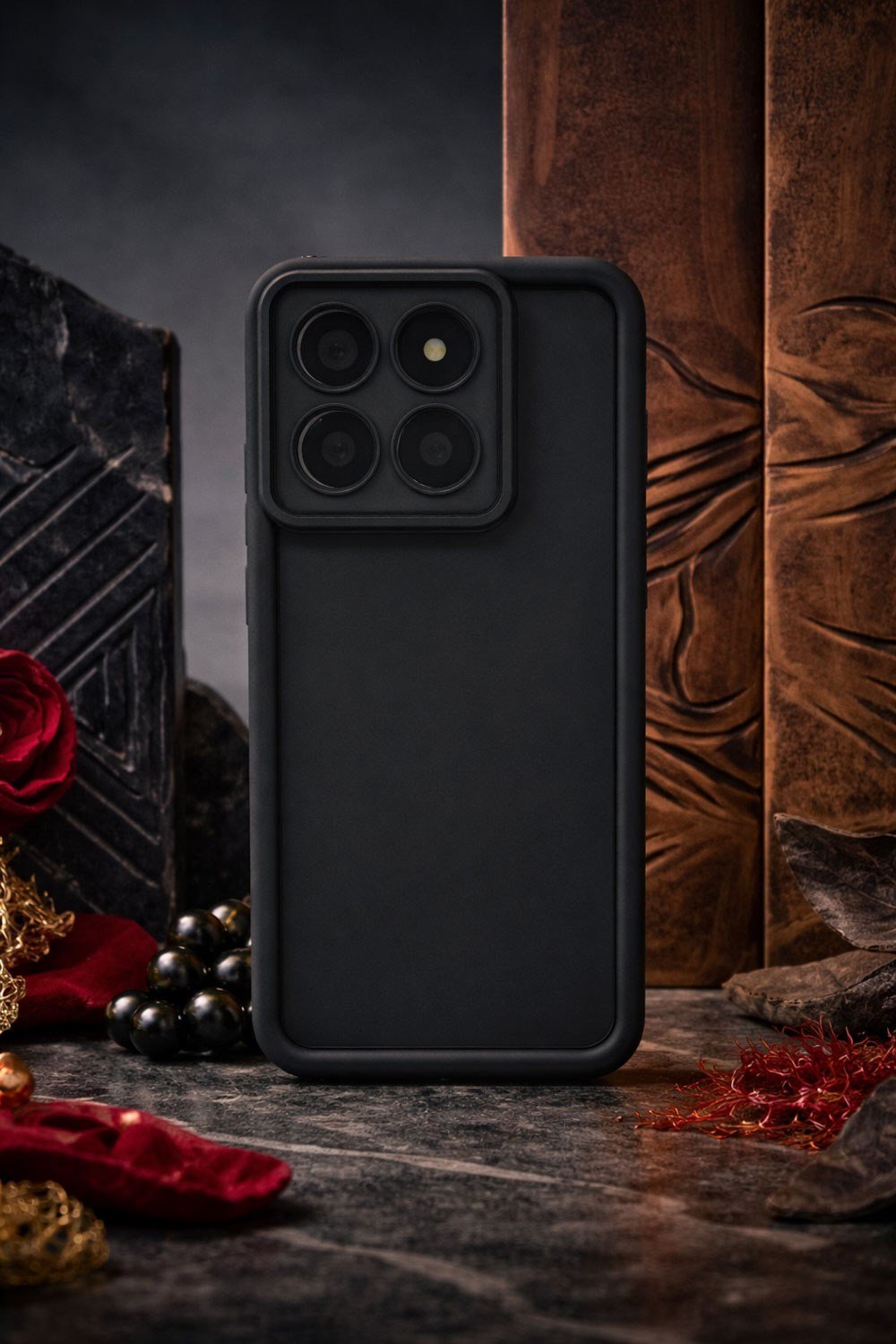 mi 14T Uyumlu Kamera Çıkıntılı Mat Silikon Telefon Kılıfı
