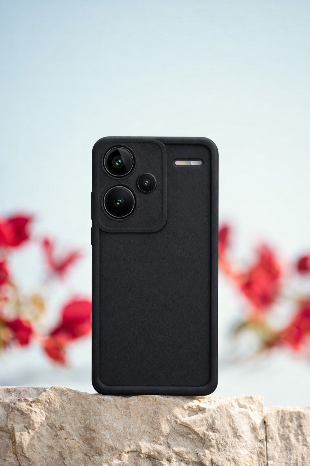 mi Redmi Note 13 Pro PLUS Uyumlu Kamera Çıkıntılı Mat Silikon Telefon Kılıfı