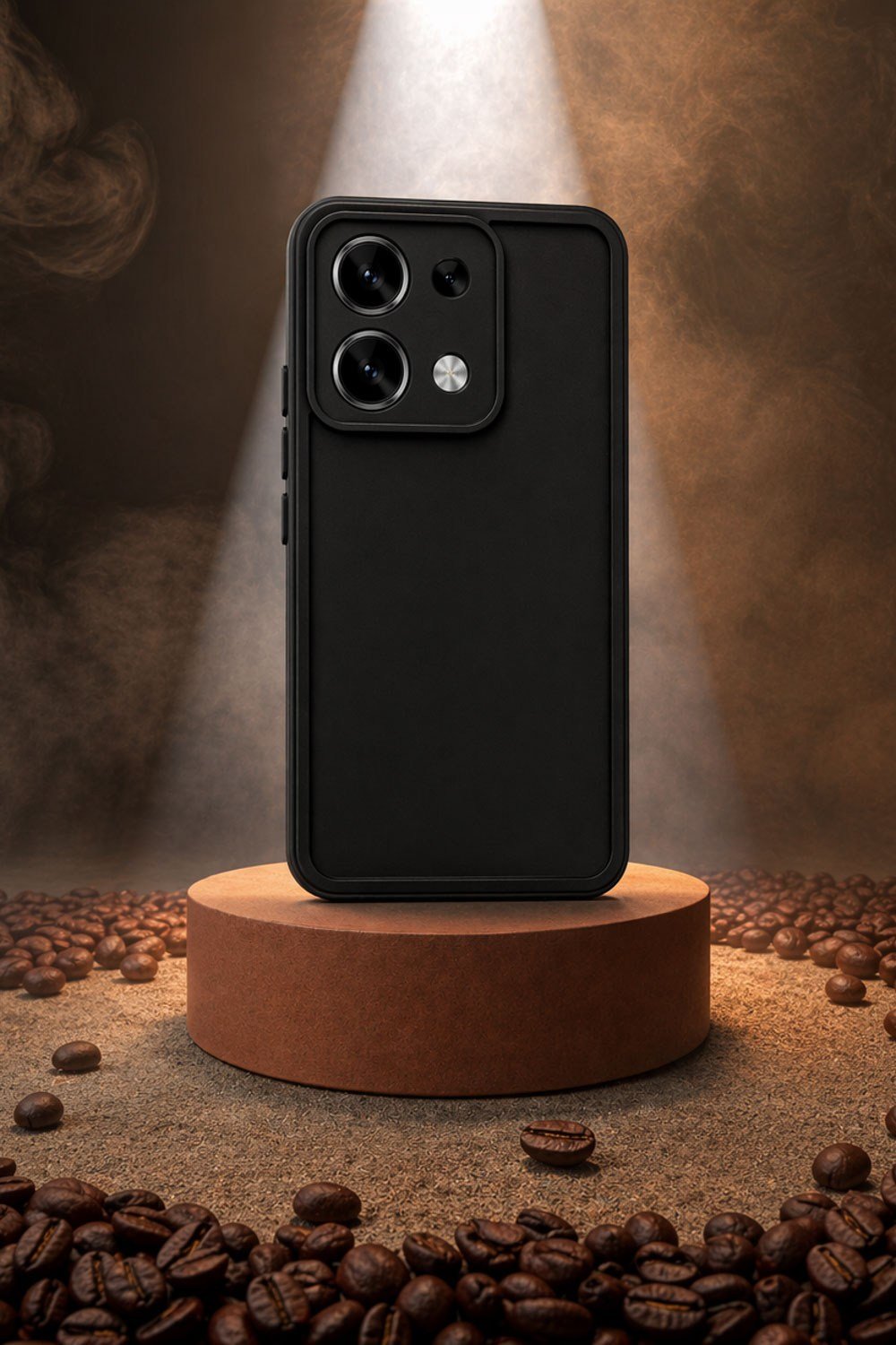 mi Redmi Note 13 PRO VE  Poco M6 Pro Uyumlu Kamera Çıkıntılı Mat Silikon Telefon Kılıfı