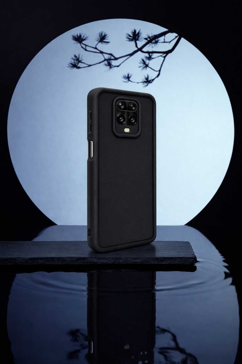 mi Redmi Note 9S-Redmi Note 9 Pro - Redmi Note 9 Pro Max Uyumlu Kamera Çıkıntılı Mat Silikon Telefon Kılıfı