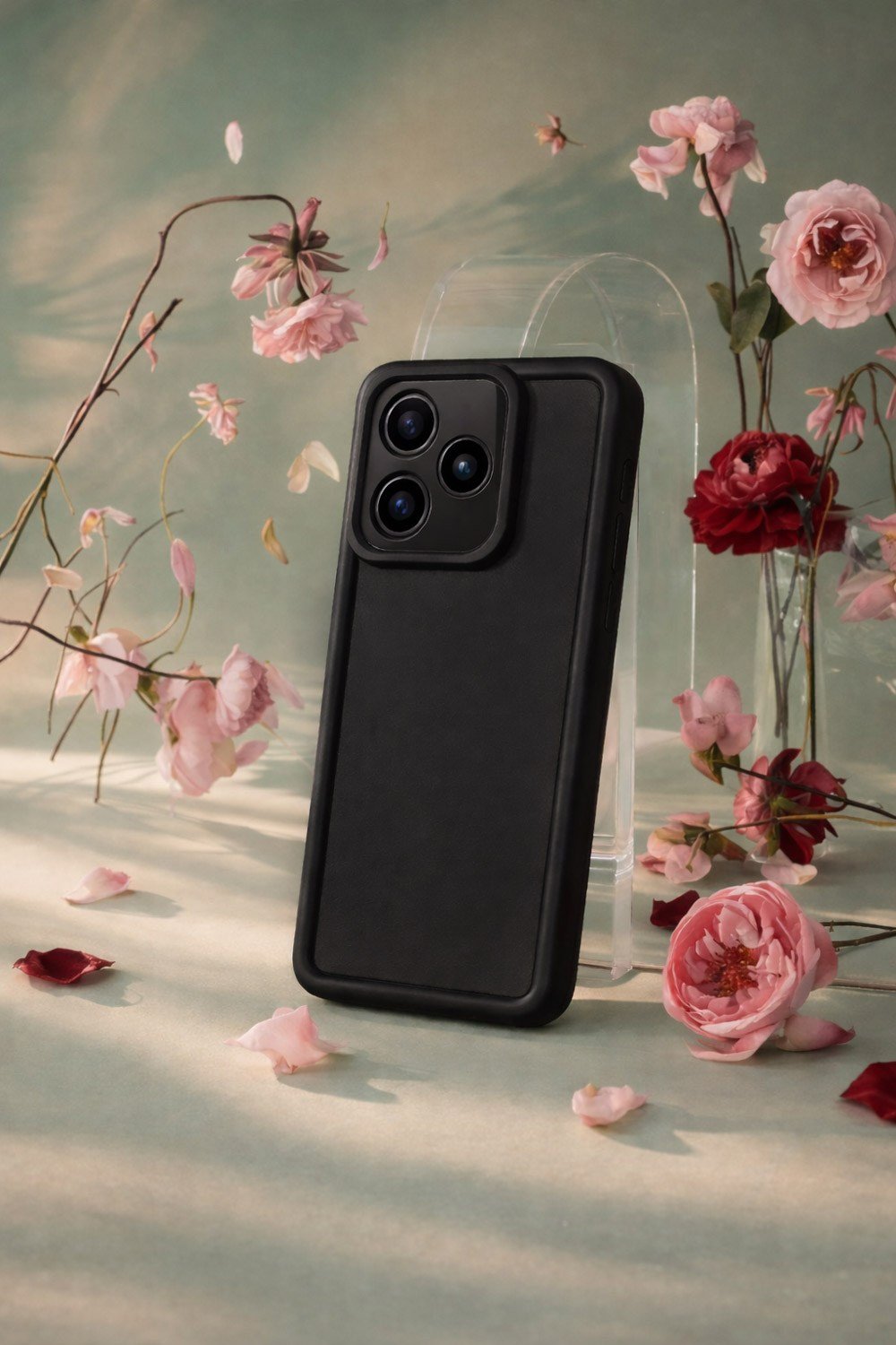 mi Redmi Turbo 3 VE POCO F6 Uyumlu Kamera Çıkıntılı Mat Silikon Telefon Kılıfı