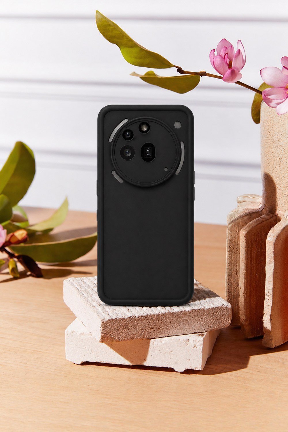Nothing Phone 3A PRO Uyumlu Kamera Çıkıntılı Mat Silikon Telefon Kılıfı