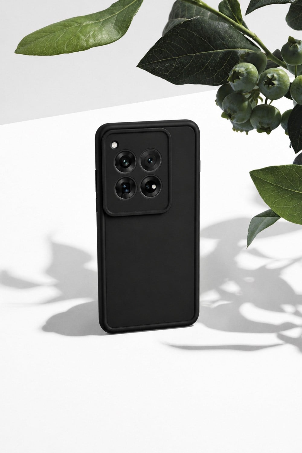 OnePlus 12 Uyumlu Kamera Çıkıntılı Mat Silikon Telefon Kılıfı