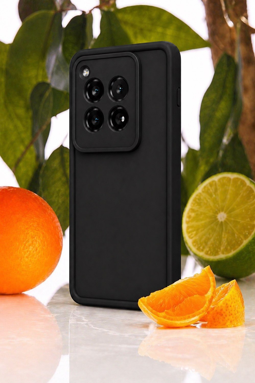 OnePlus 12 Uyumlu Kamera Çıkıntılı Mat Silikon Telefon Kılıfı