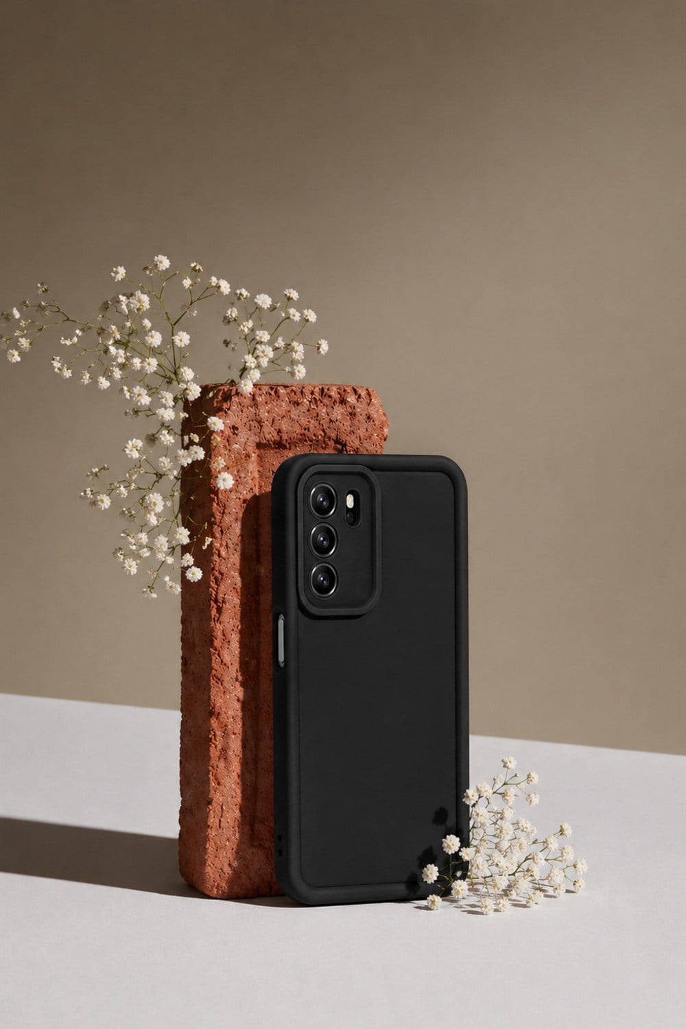 OPPO A16 4G Uyumlu Kamera Çıkıntılı Mat Silikon Telefon Kılıfı