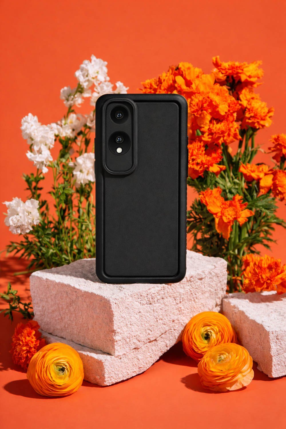 Oppo A60 4G Uyumlu Kamera Çıkıntılı Mat Silikon Telefon Kılıfı
