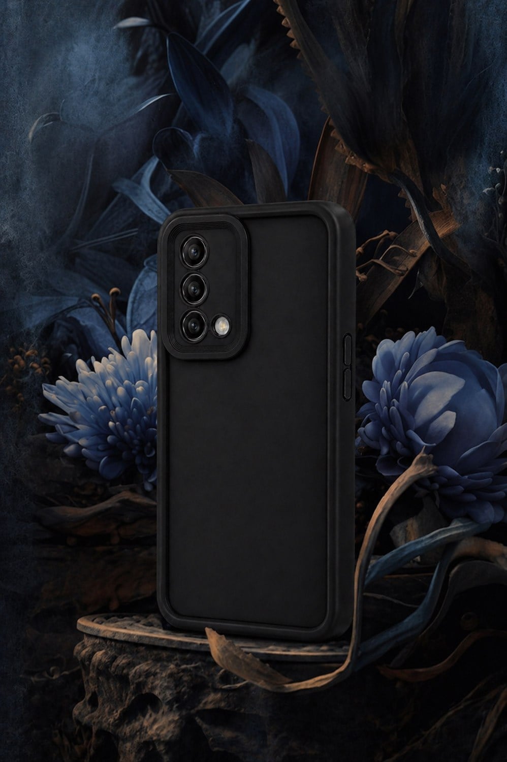 Oppo A74 4G Uyumlu Kamera Çıkıntılı Mat Silikon Telefon Kılıfı