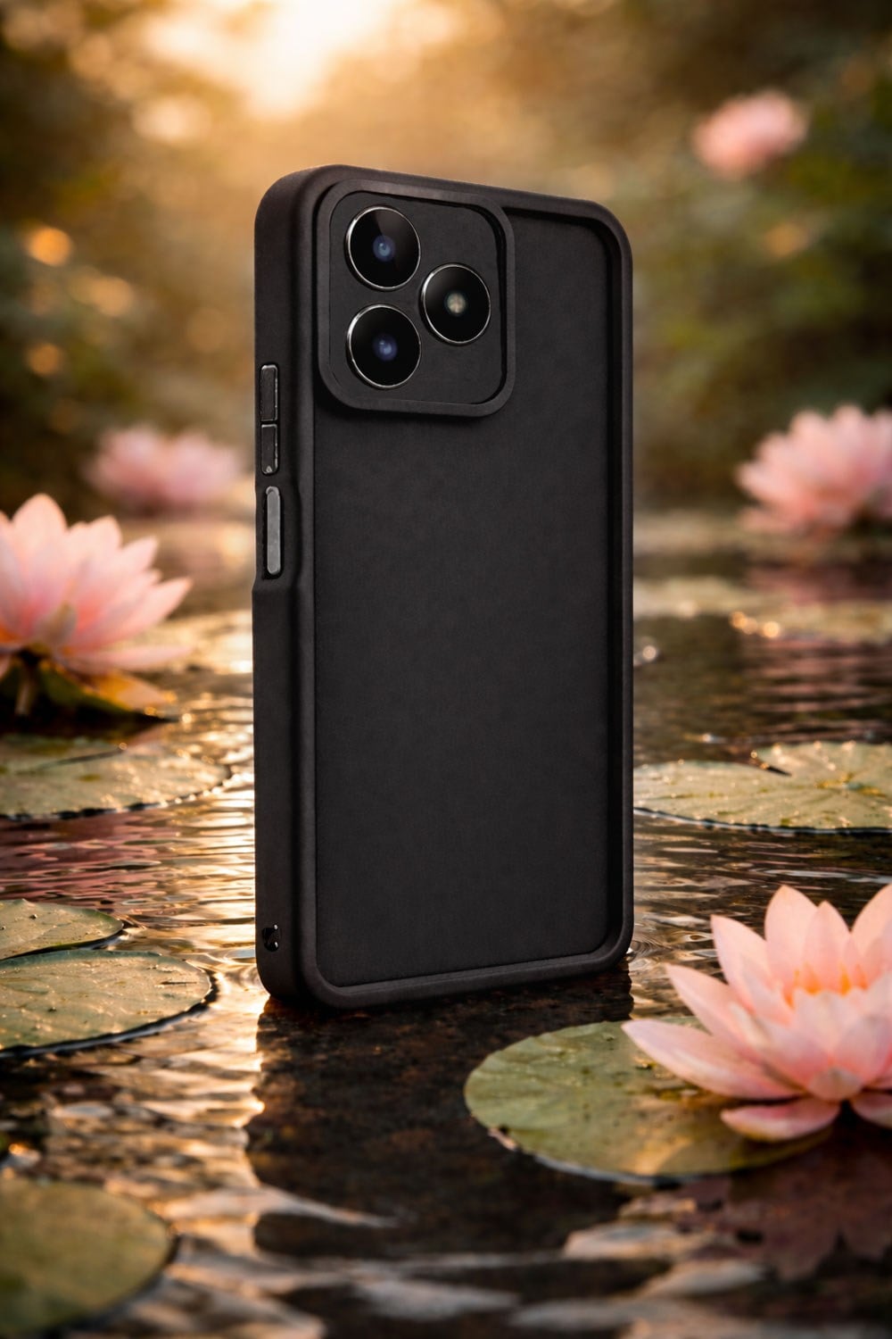 Realme C53 VE REALMA NOTE50 Uyumlu Kamera Çıkıntılı Mat Silikon Telefon Kılıfı
