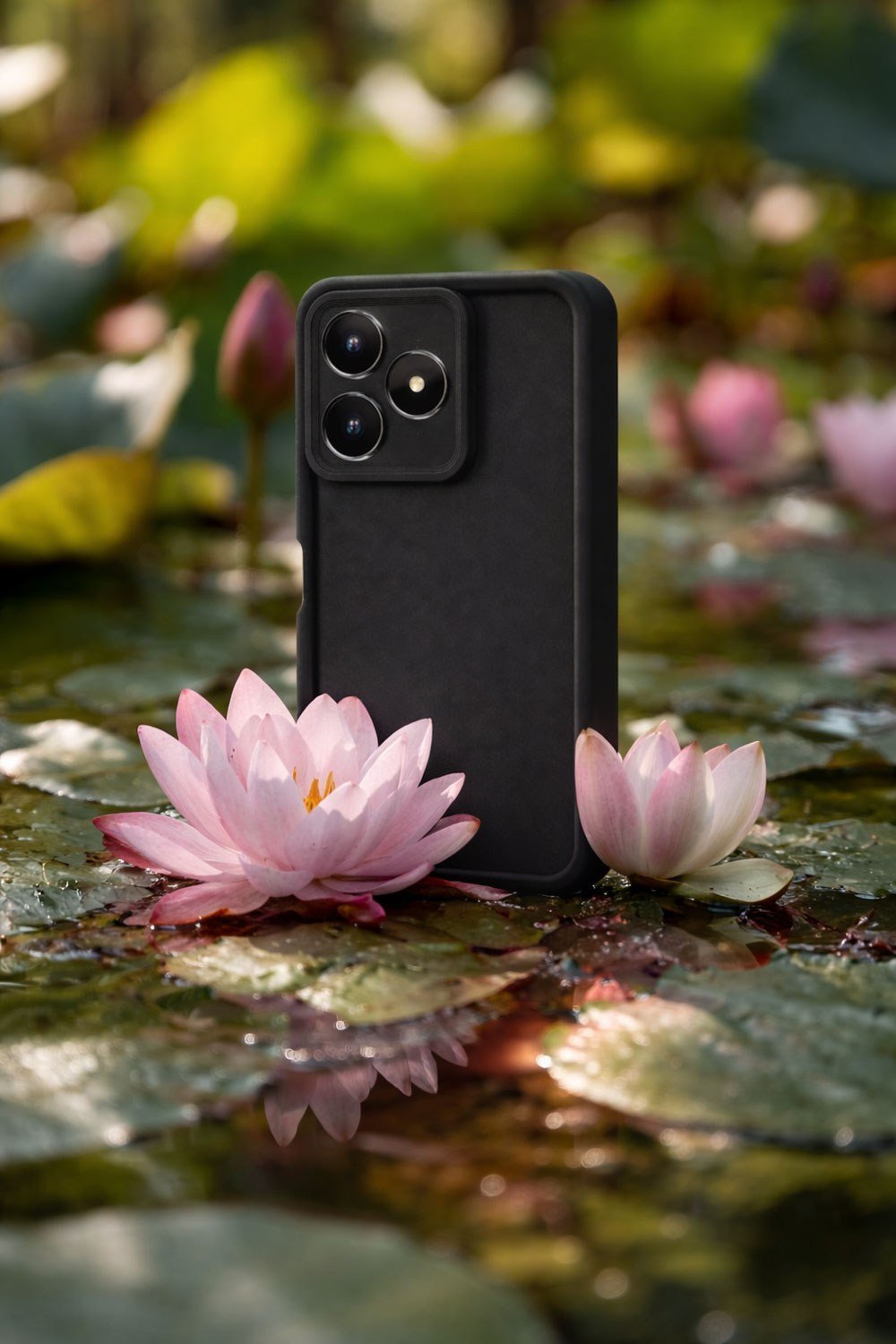 Realme C53 VE REALMA NOTE50 Uyumlu Kamera Çıkıntılı Mat Silikon Telefon Kılıfı