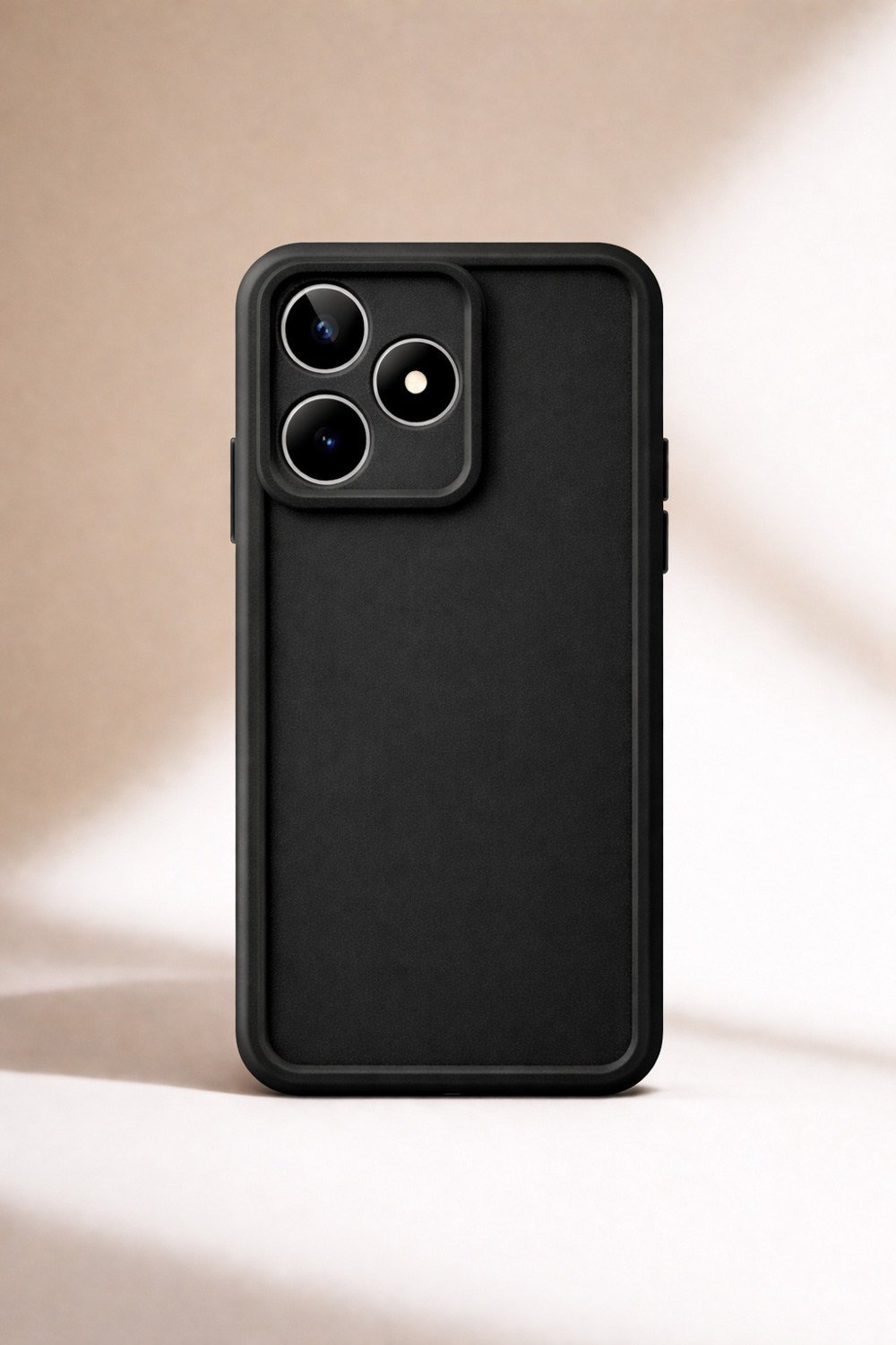Realme C53 VE REALMA NOTE50 Uyumlu Kamera Çıkıntılı Mat Silikon Telefon Kılıfı