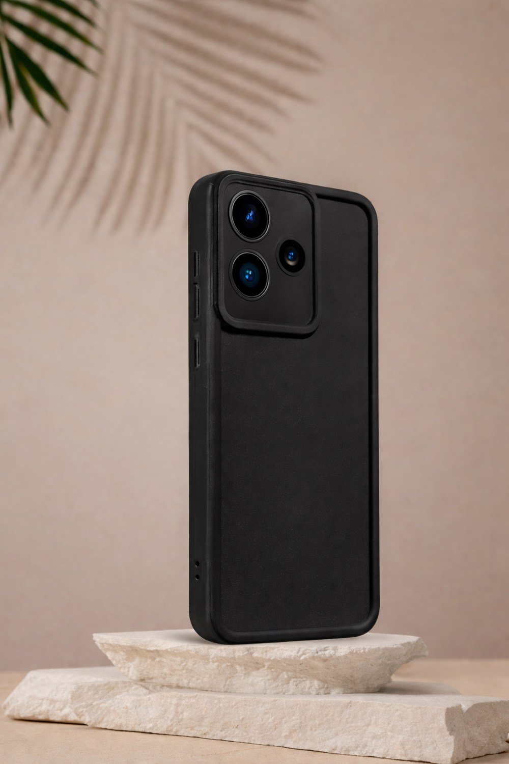 Realme C63 Uyumlu Kamera Çıkıntılı Mat Silikon Telefon Kılıfı