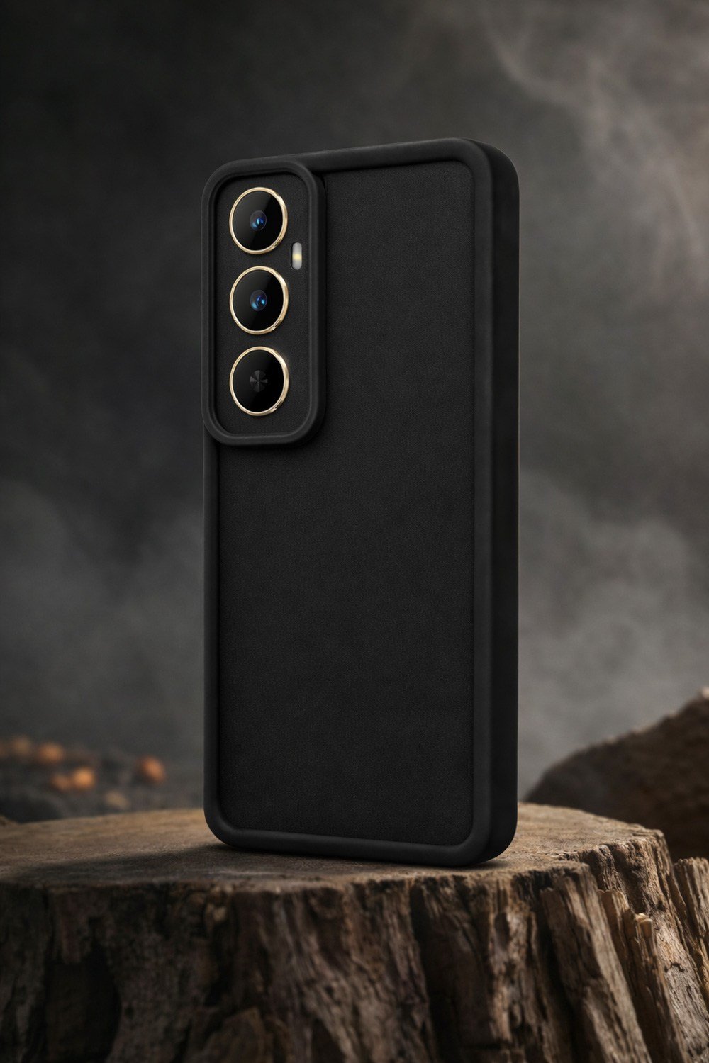 Realme C65 Uyumlu Kamera Çıkıntılı Mat Silikon Telefon Kılıfı