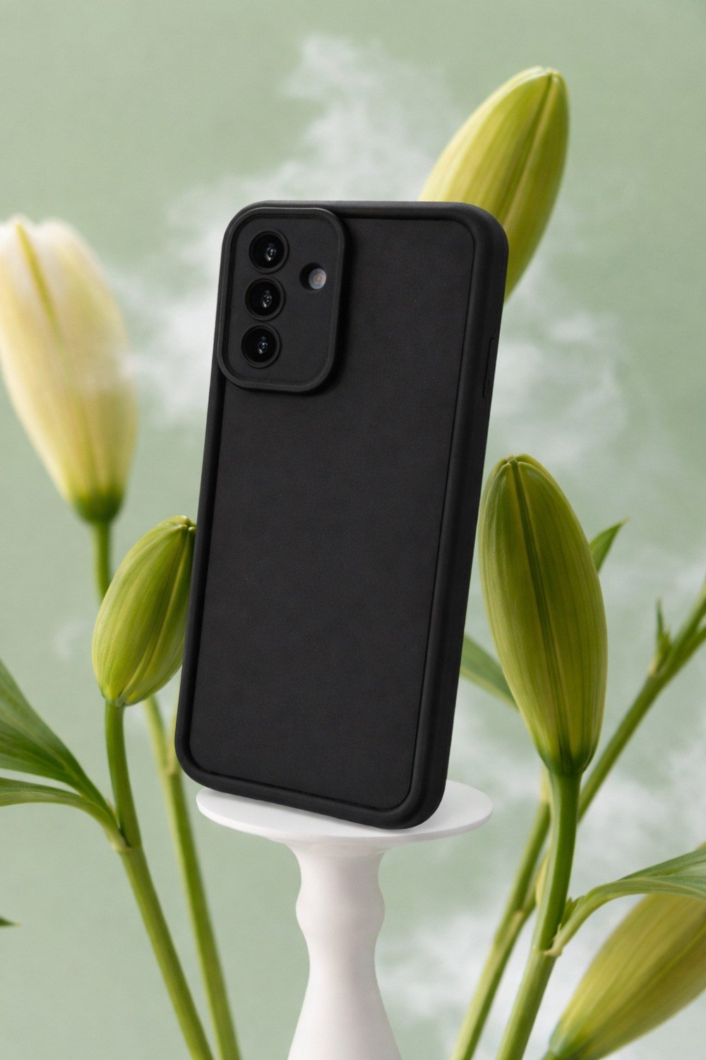 Samsung Galaxy A16 4G/5G Uyumlu Kamera Çıkıntılı Mat Silikon Telefon Kılıfı