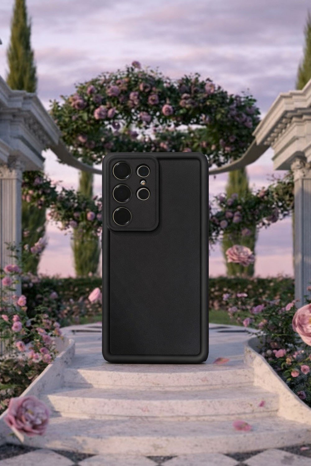 Samsung Galaxy S24 ULTRA Uyumlu Kamera Çıkıntılı Mat Silikon Telefon Kılıfı
