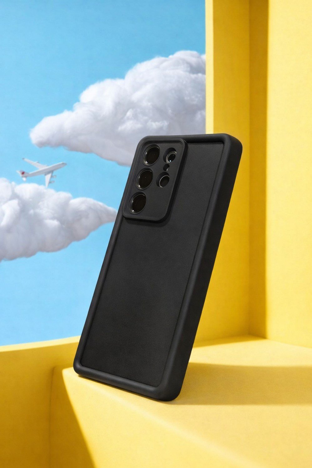 Samsung Galaxy S25 ULTRA Uyumlu Kamera Çıkıntılı Mat Silikon Telefon Kılıfı