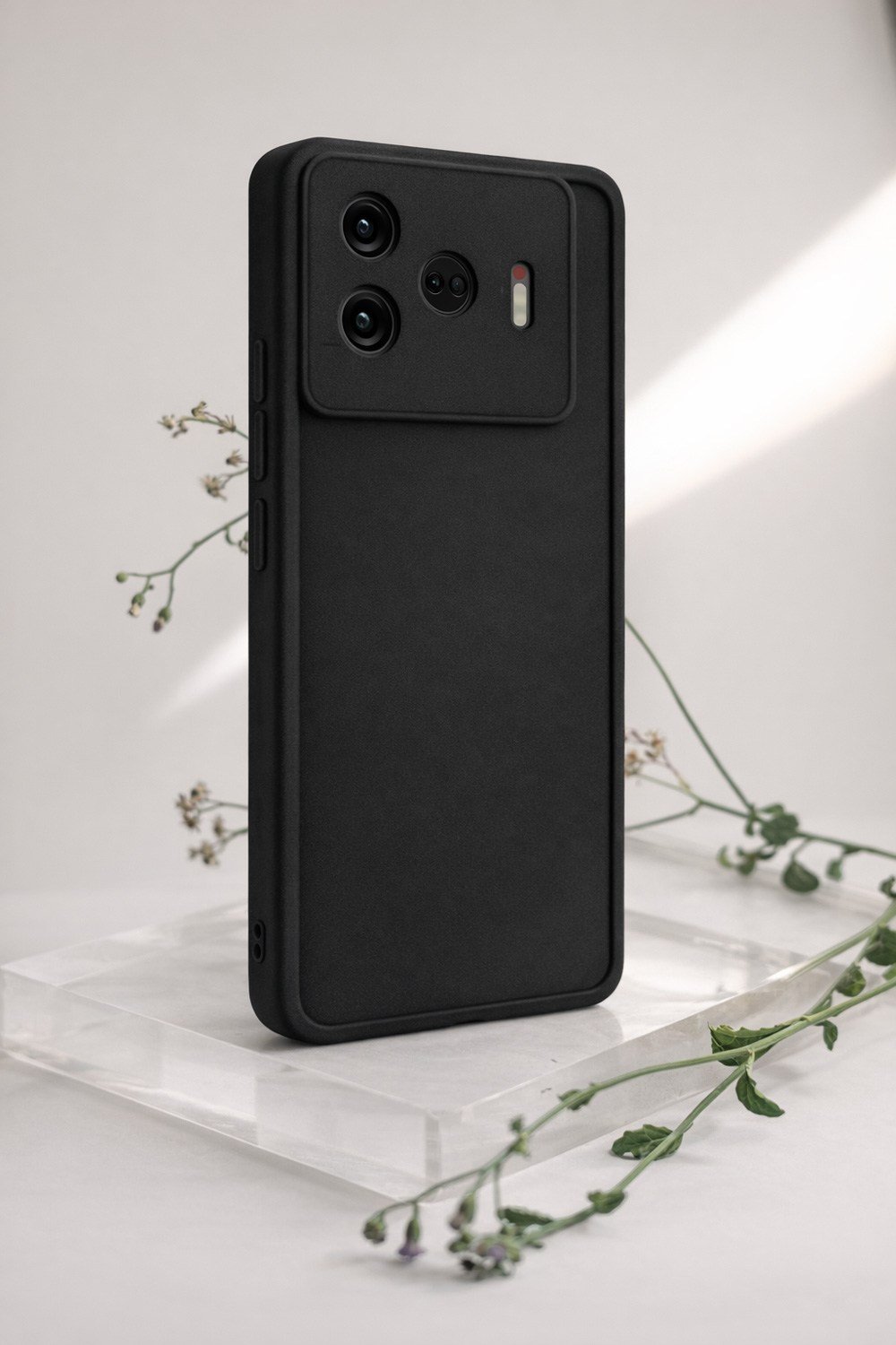 Tecno Camon 30 Pro 5G CL8  Uyumlu Kamera Çıkıntılı Mat Silikon Telefon Kılıfı