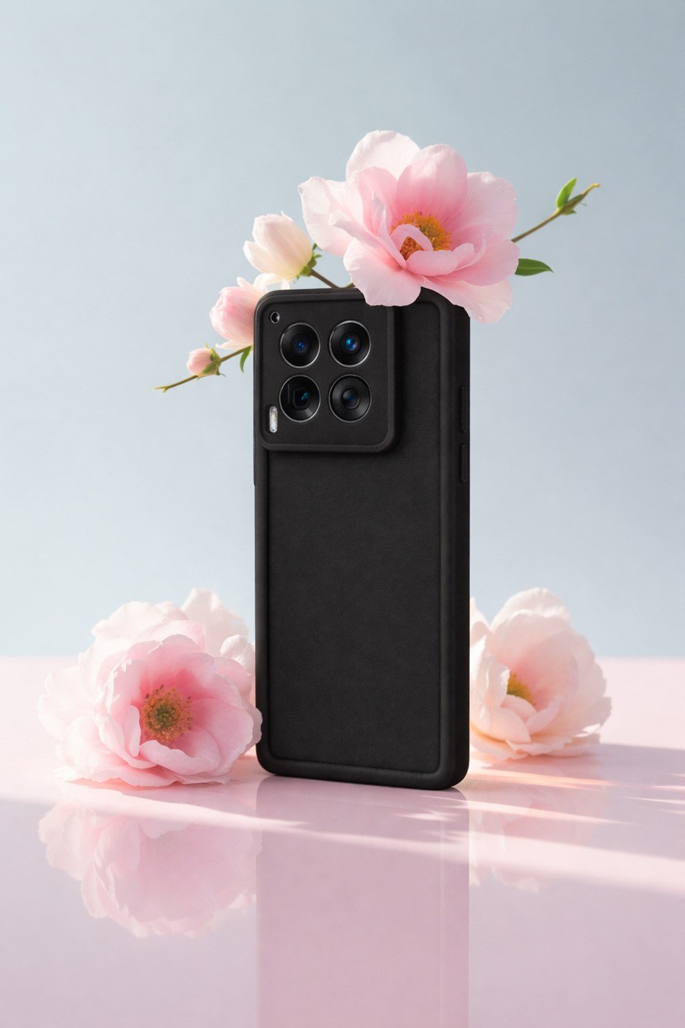 Tecno Camon30-4G(5G) Uyumlu Kamera Çıkıntılı Mat Silikon Telefon Kılıfı