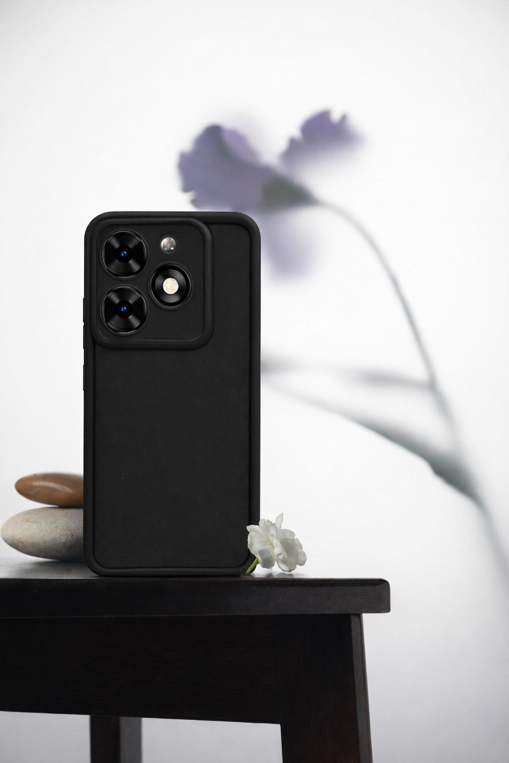 Tecno Spark GO 2024- Tecno Spark 20 - infinix Hot 40i- İnfinix Smart 8 ULTRA Uyumlu Kamera Çıkıntılı Mat Silikon Telefon Kılıfı