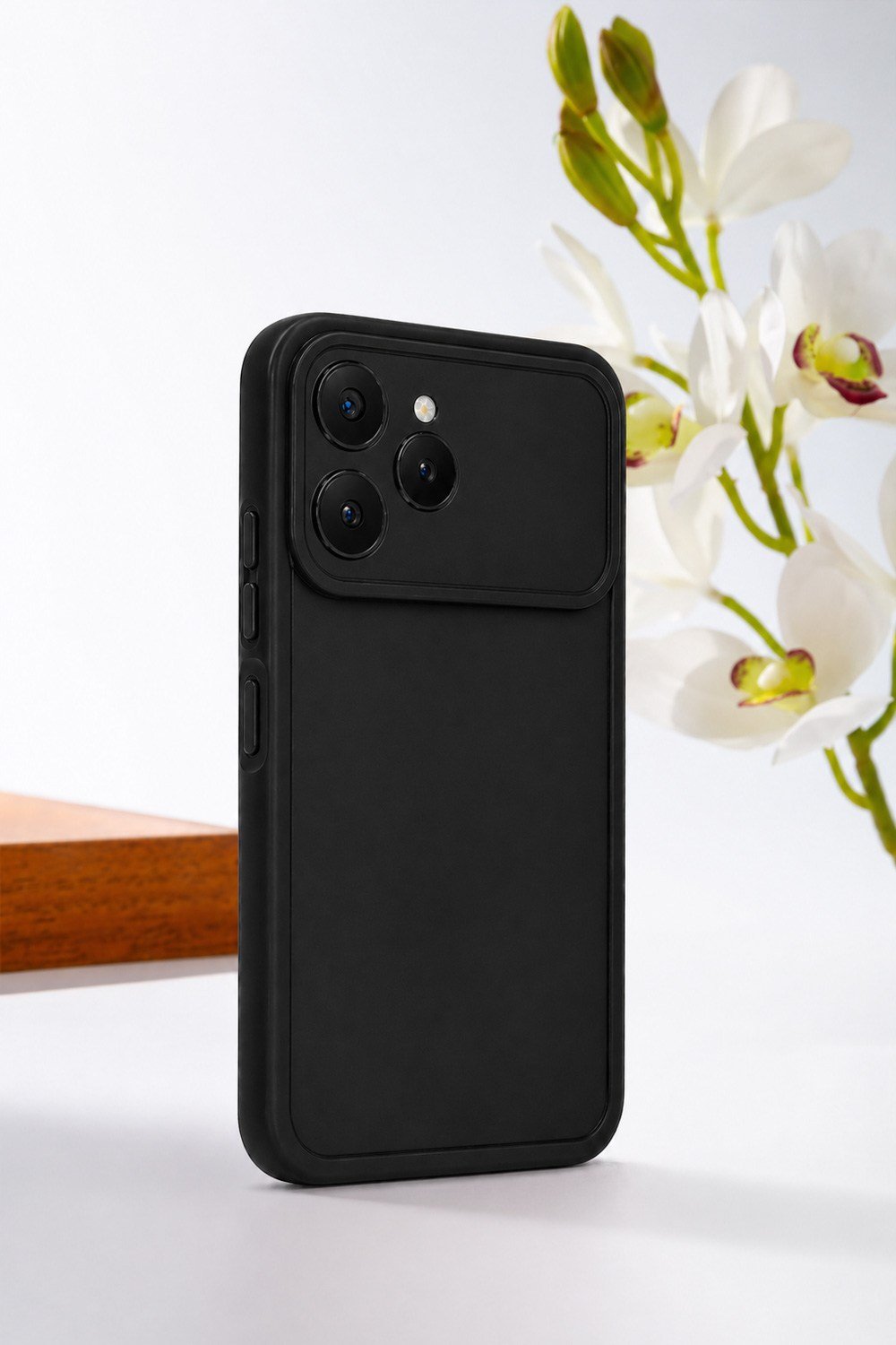 Tecno SPARK40 Uyumlu Kamera Çıkıntılı Mat Silikon Telefon Kılıfı