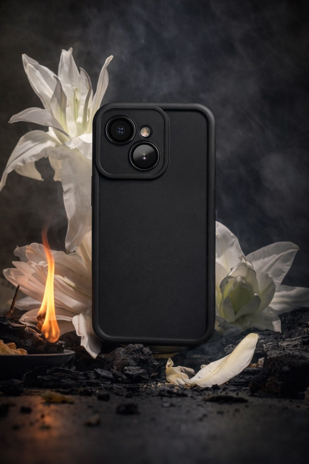 Tecno SPARK40C Uyumlu Kamera Çıkıntılı Mat Silikon Telefon Kılıfı
