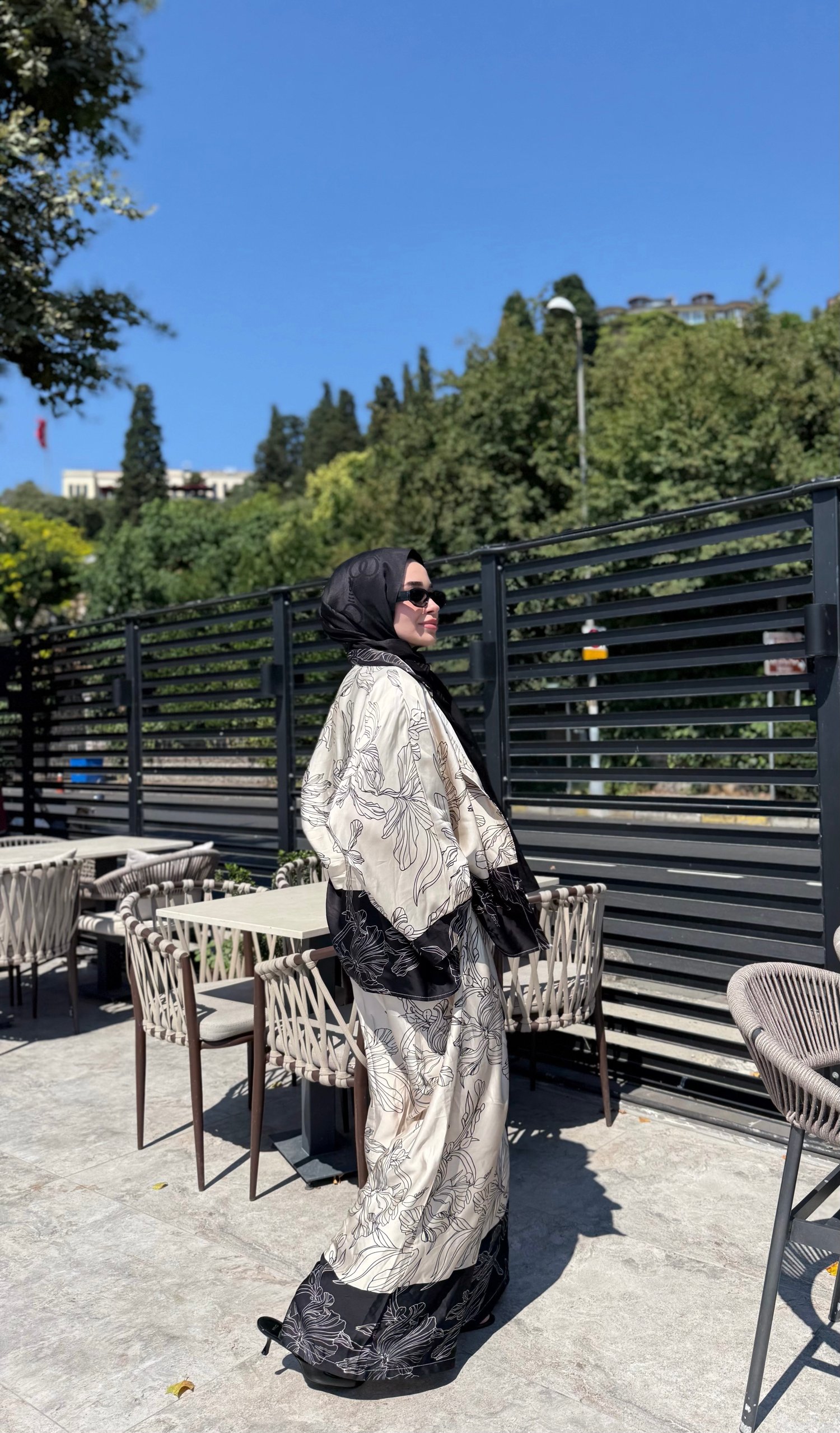 Krem Flowers Takım