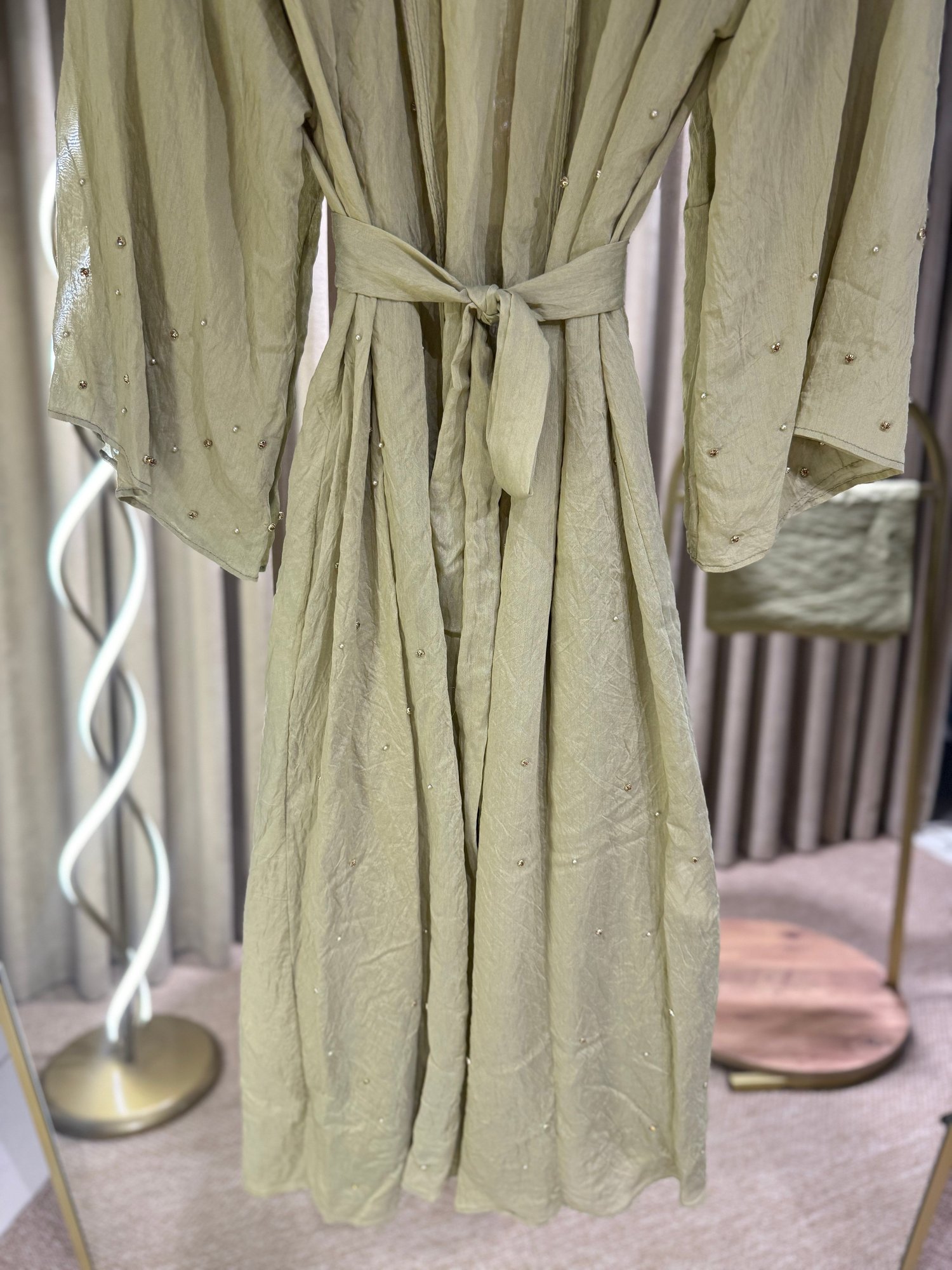 Zambak Abaya Mint