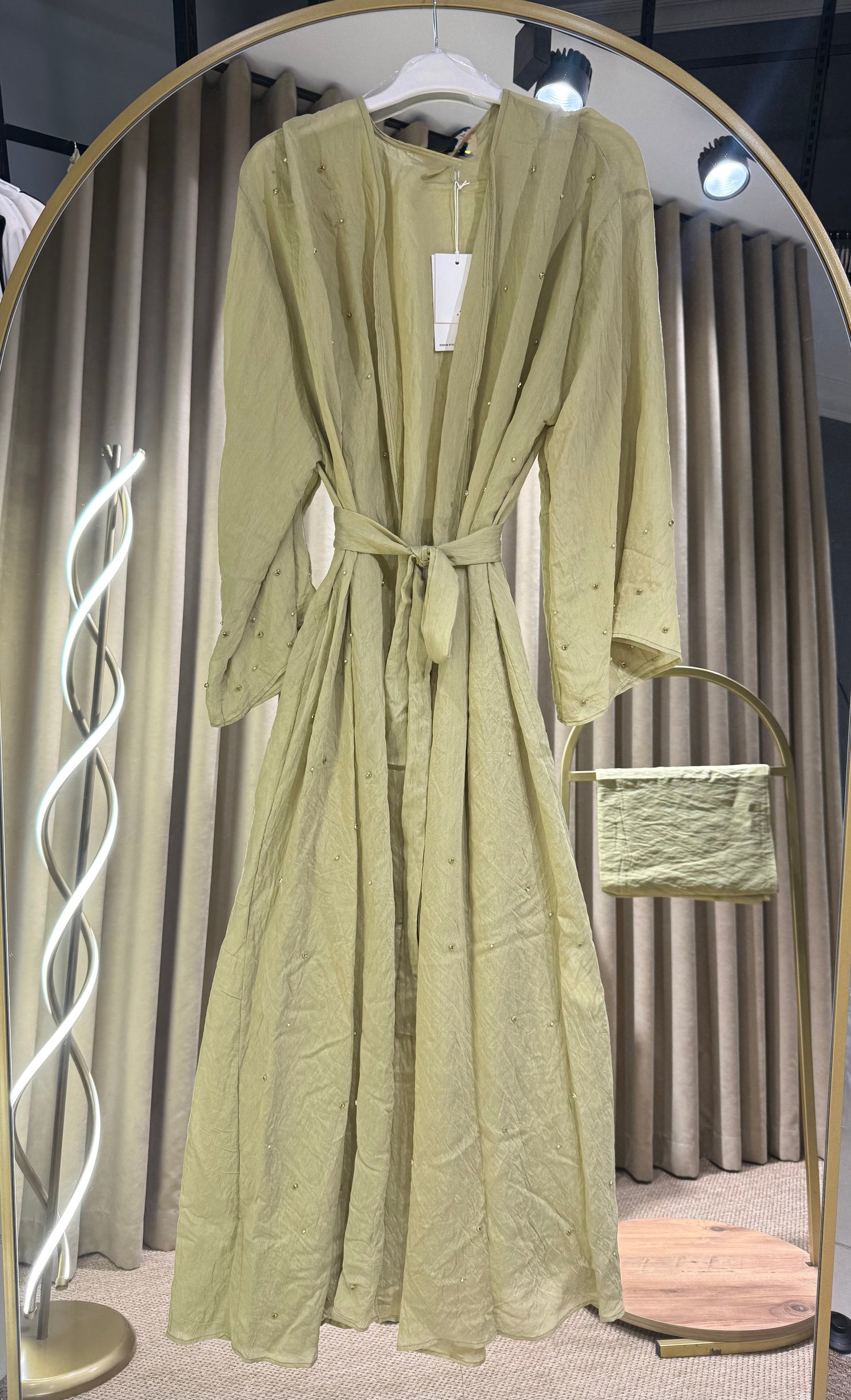 Zambak Abaya Mint