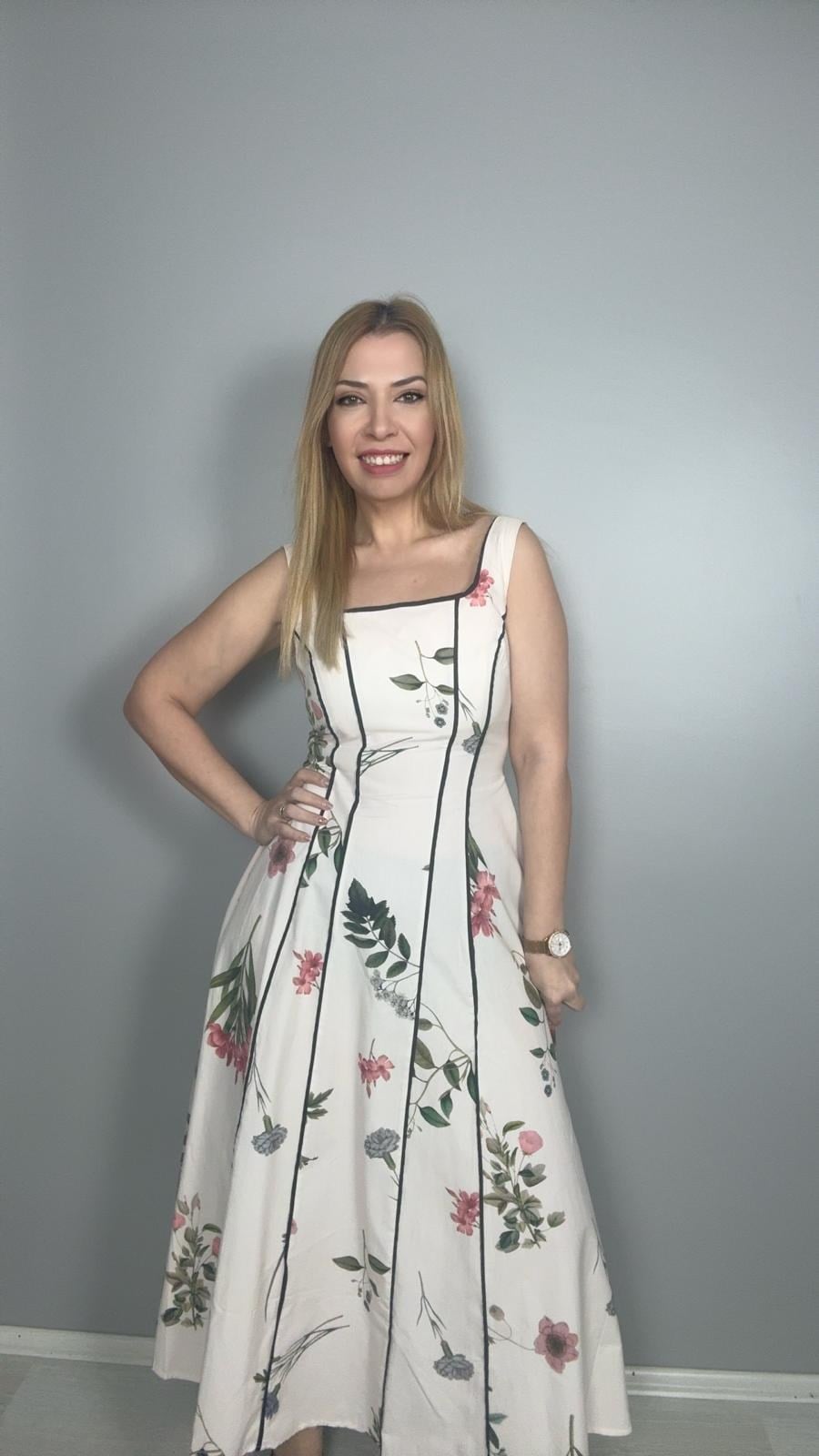Floral Elbise