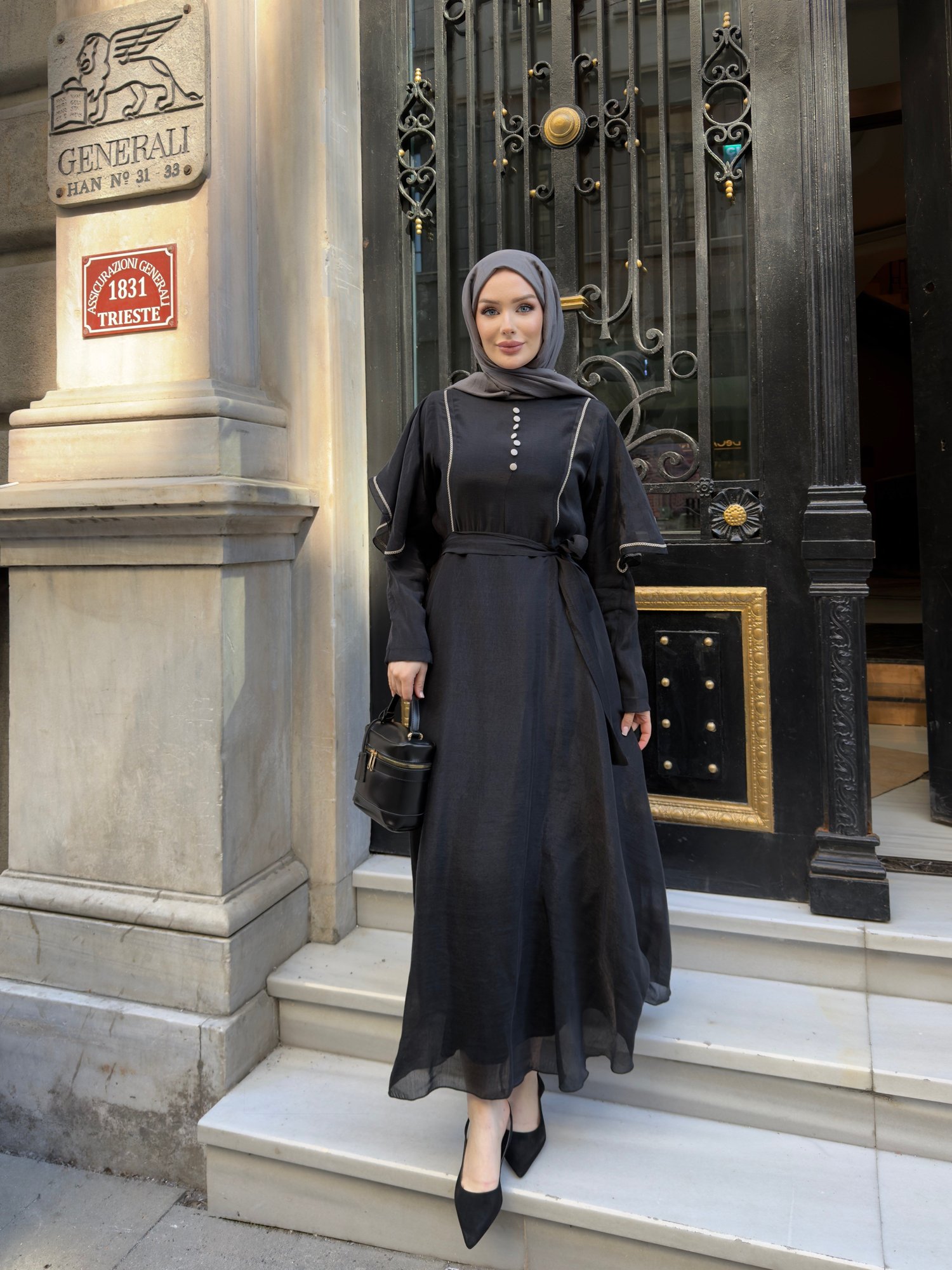 Alara Elbise Siyah