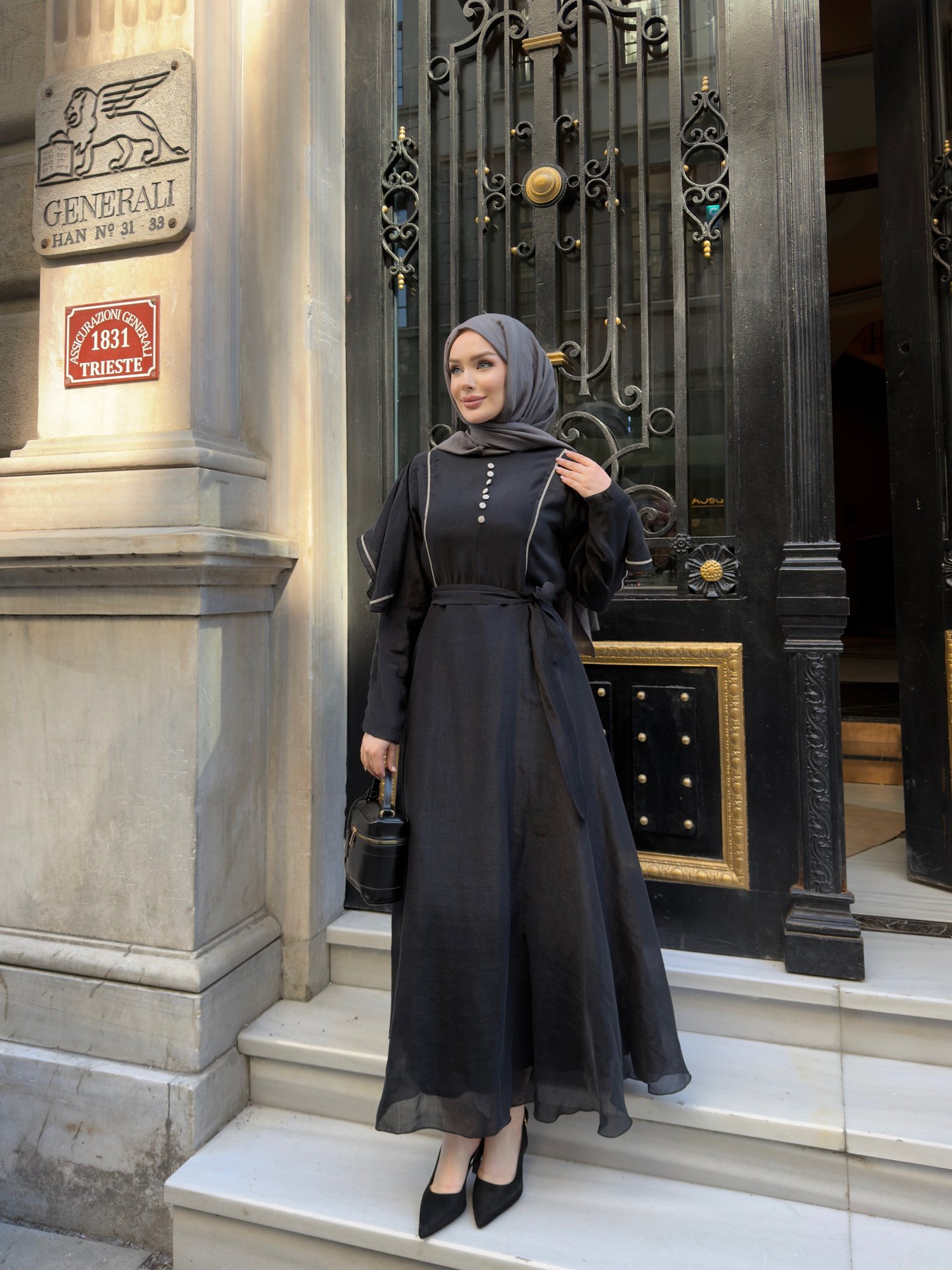 Alara Elbise Siyah