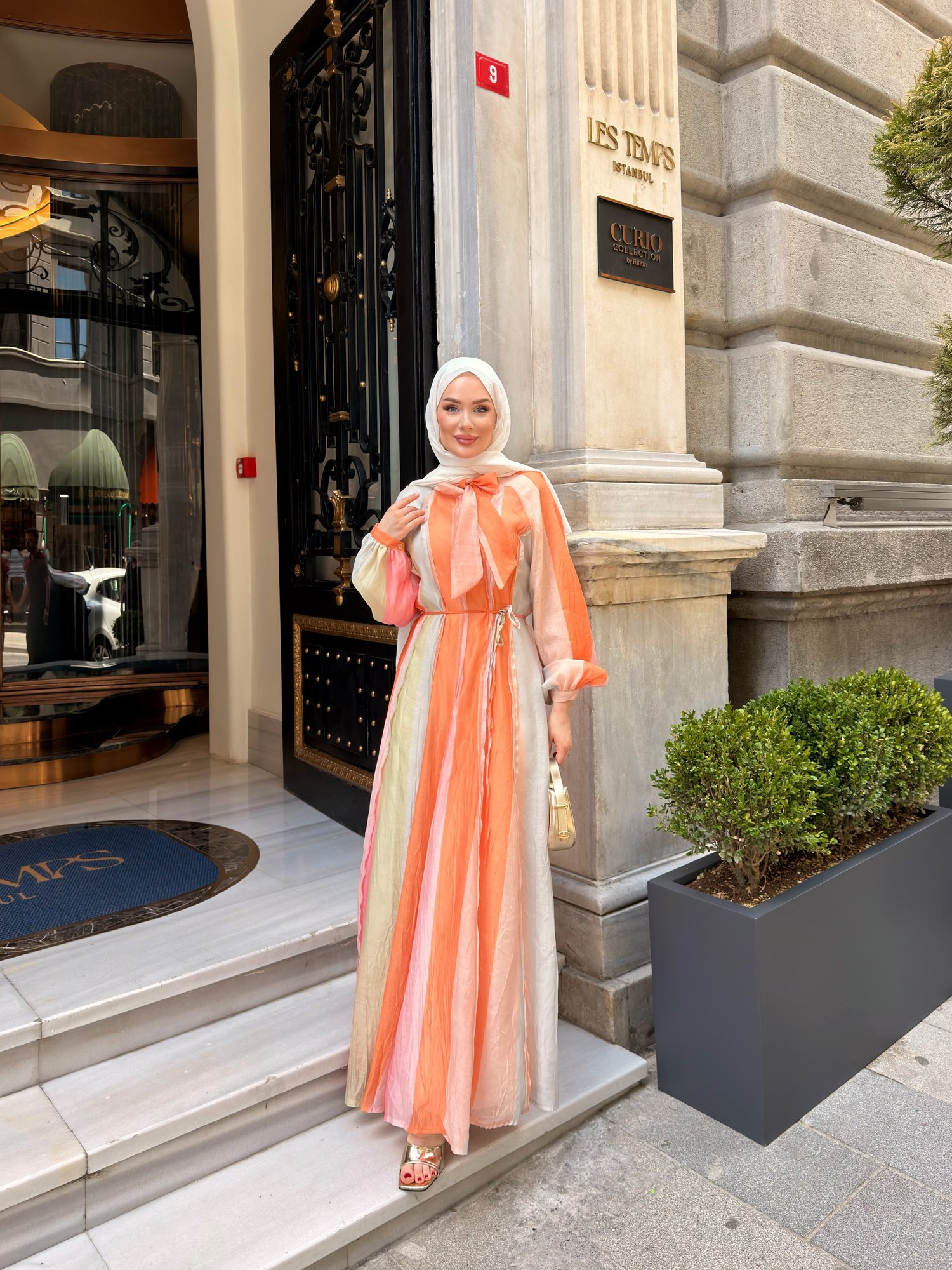 LİLYUM ELBİSE  | ORANJ