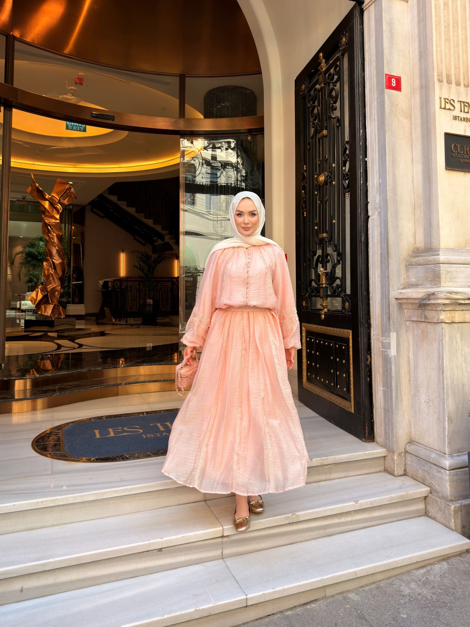 LİNA ETEK TAKIM | PEMBE