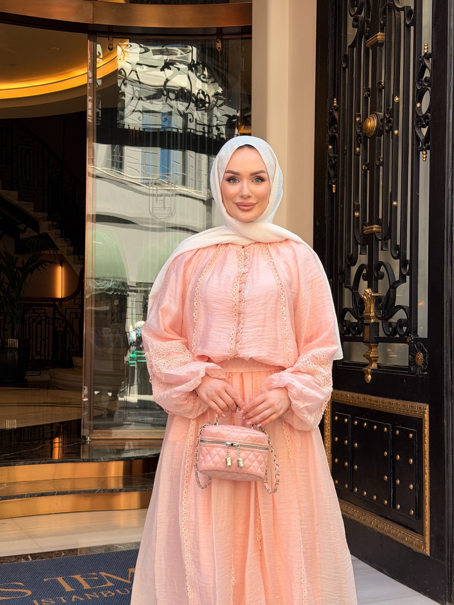 LİNA ETEK TAKIM | PEMBE