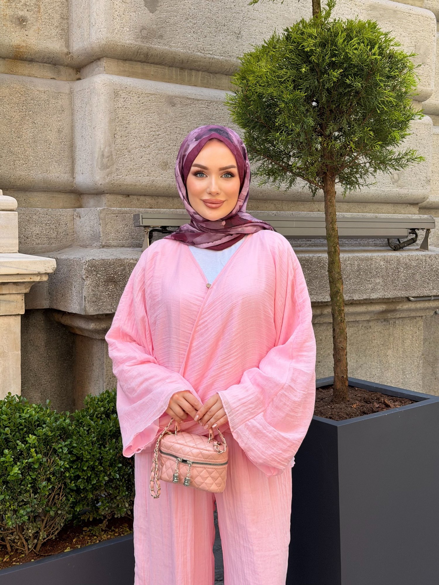 NAİ PANTOLON TAKIM | PEMBE
