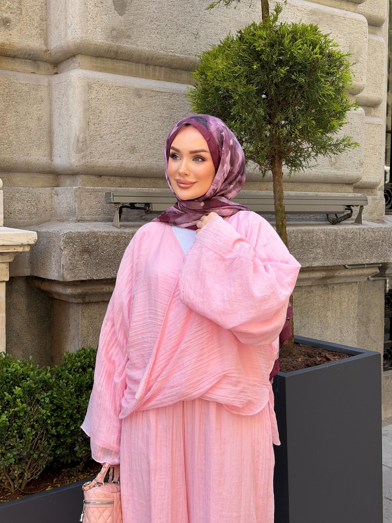 NAİ PANTOLON TAKIM | PEMBE