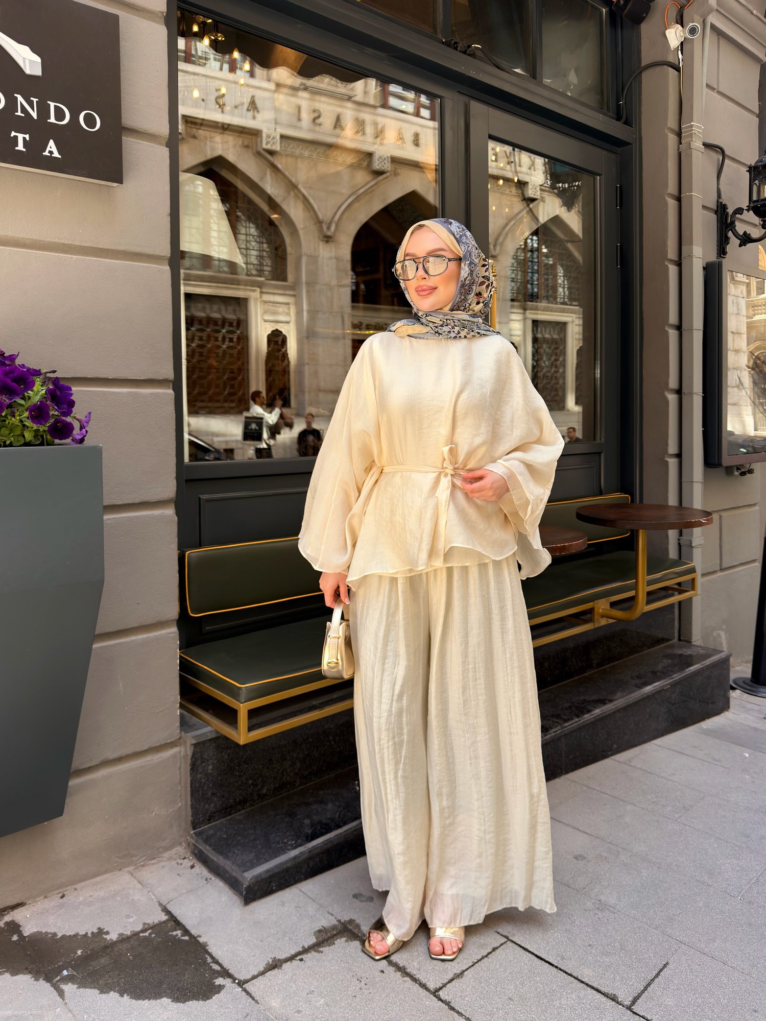 Valeska Pantolon Takım | Sarı