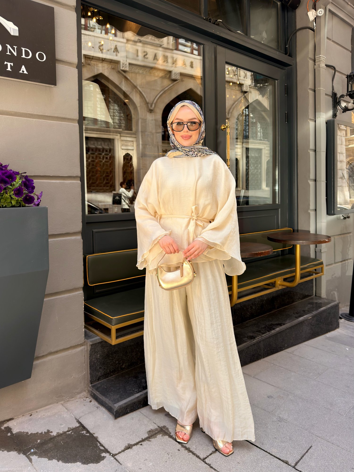 Valeska Pantolon Takım | Sarı