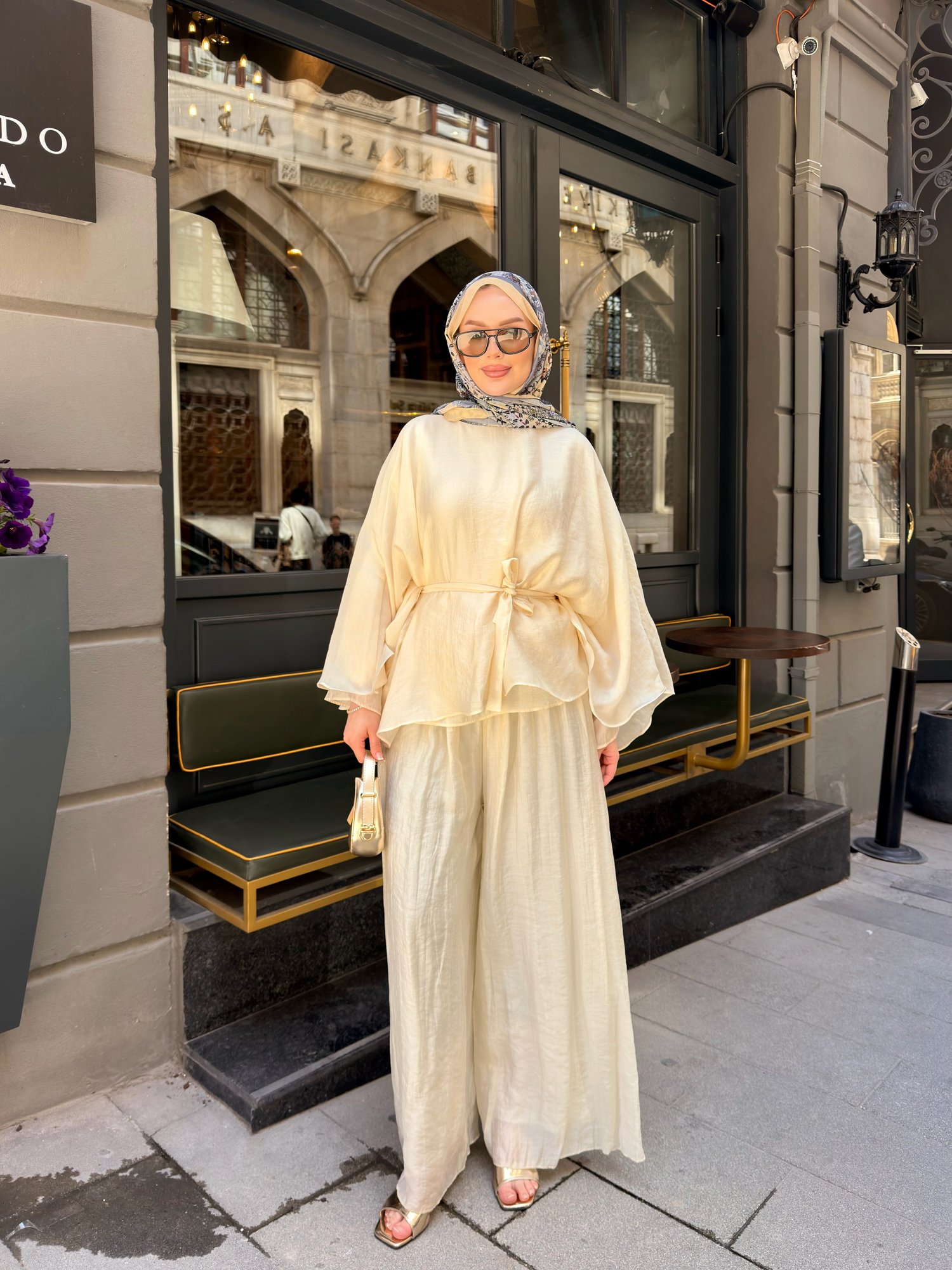 Valeska Pantolon Takım | Sarı